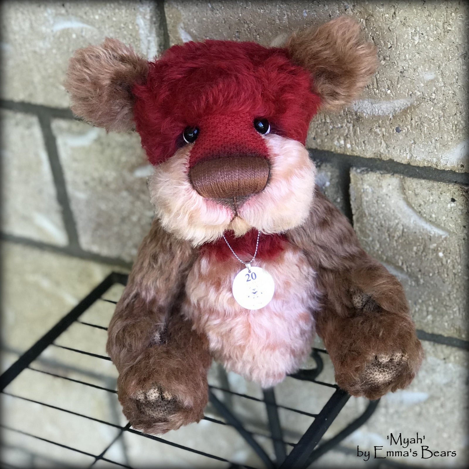 Myah - 20 Years of Emma's Bears Commemorative Teddy - OOAK in a series