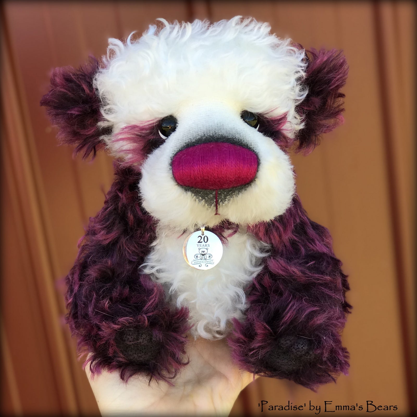 Paradise - 20 Years of Emma's Bears Commemorative Teddy - OOAK in a series