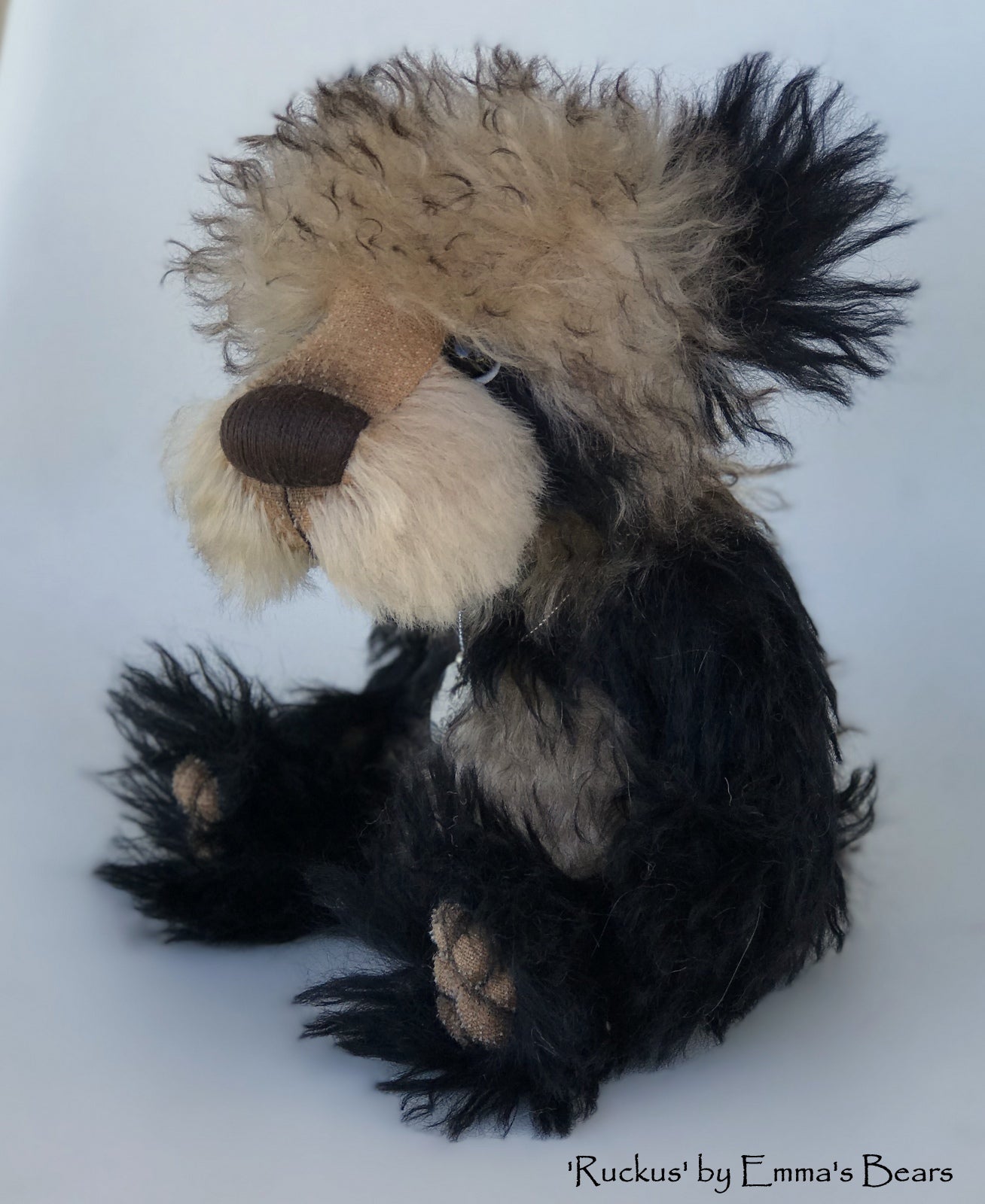 Ruckus - 20 Years of Emma's Bears Commemorative Teddy - OOAK in a series