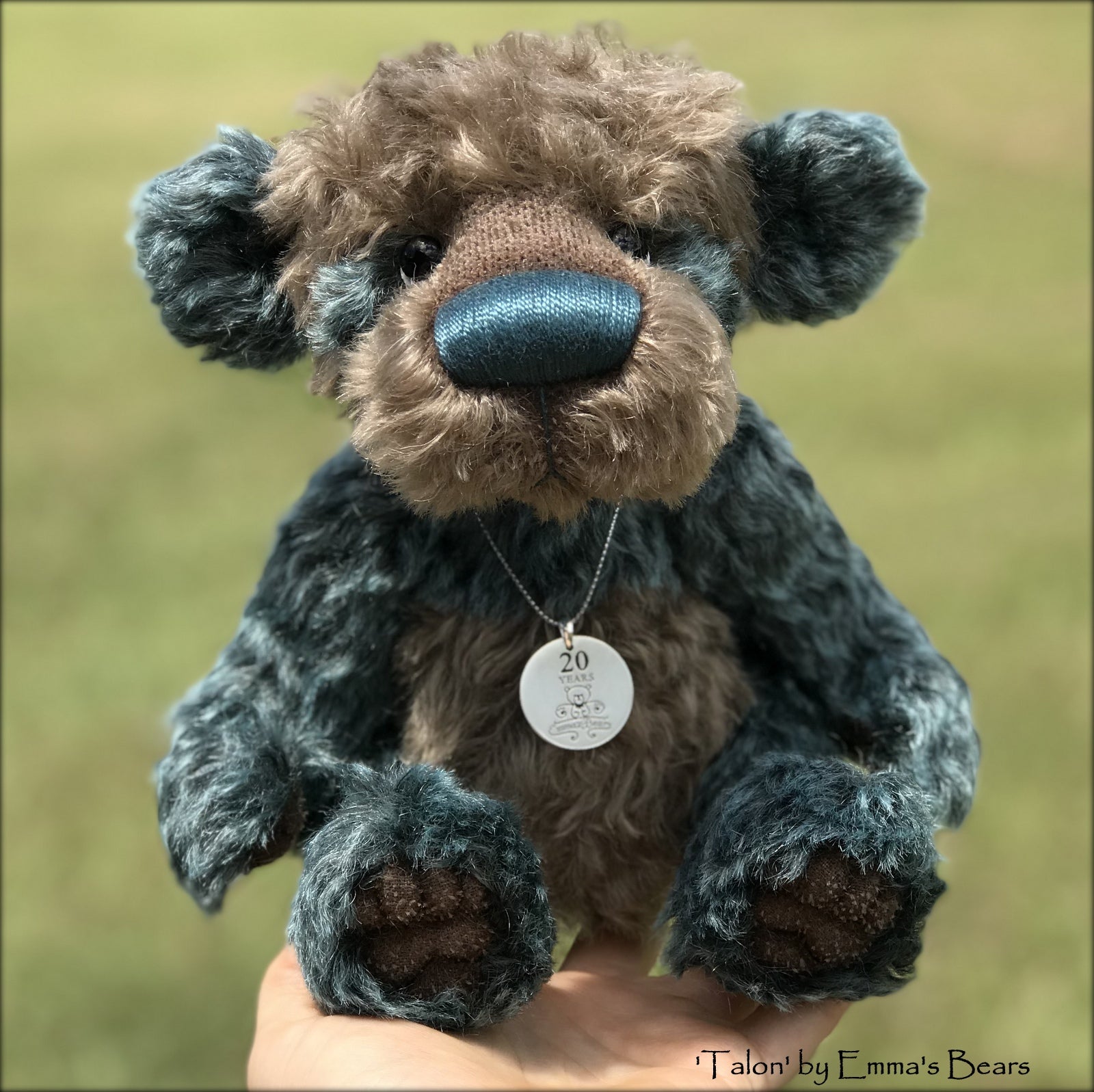 Talon - 20 Years of Emma's Bears Commemorative Teddy - OOAK in a series