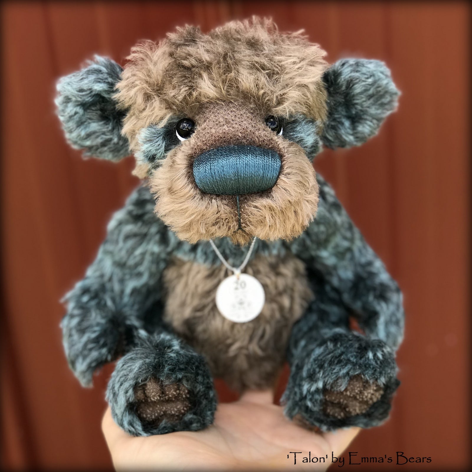 Talon - 20 Years of Emma's Bears Commemorative Teddy - OOAK in a series