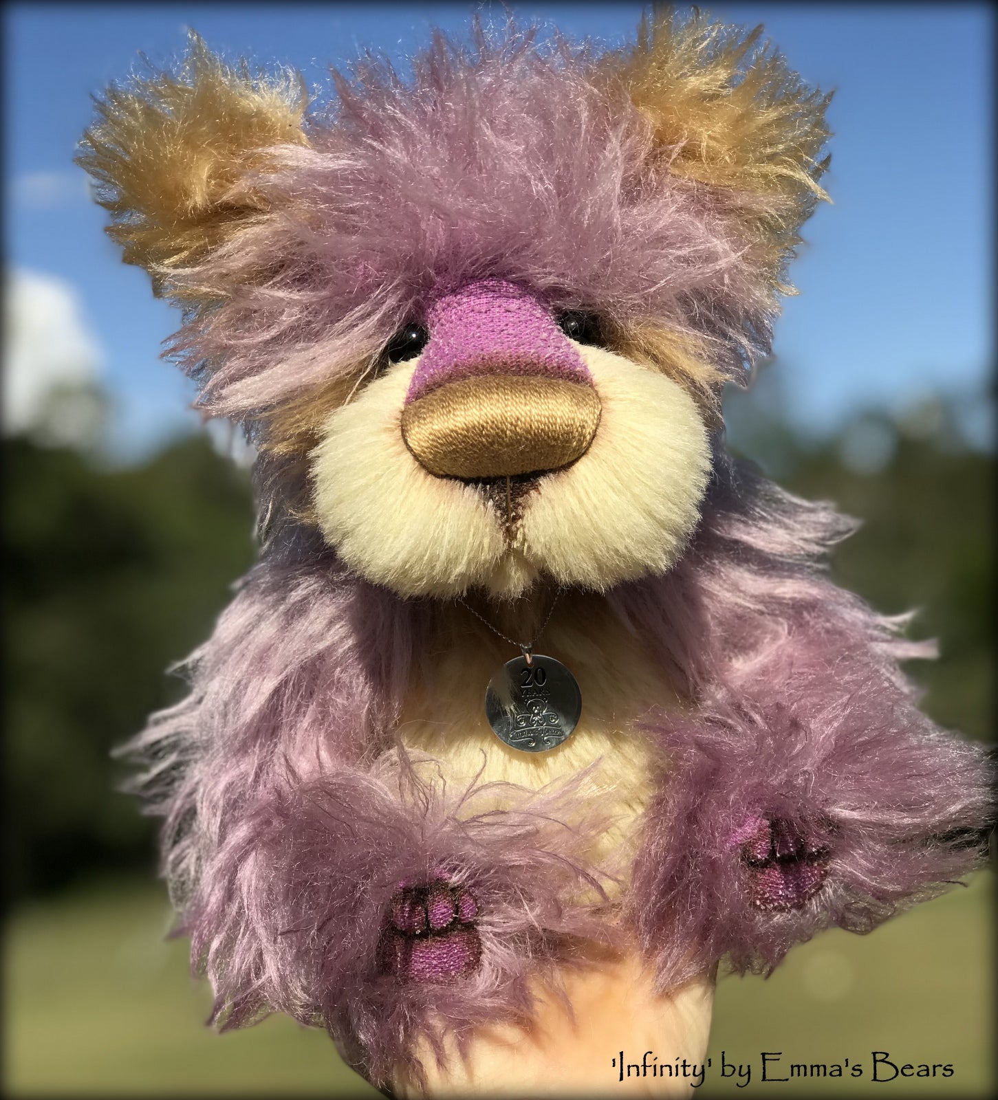 Infinity - 20 Years of Emma's Bears Commemorative Teddy - OOAK in a series