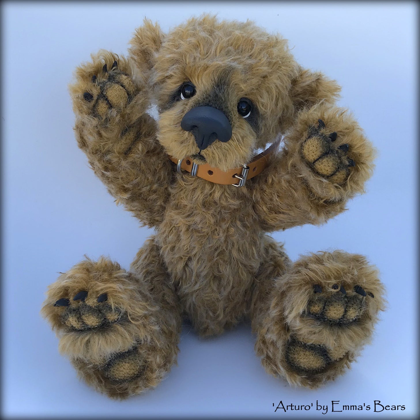 Arturo - 11" mohair/viscose Artist Bear by Emmas Bears - OOAK