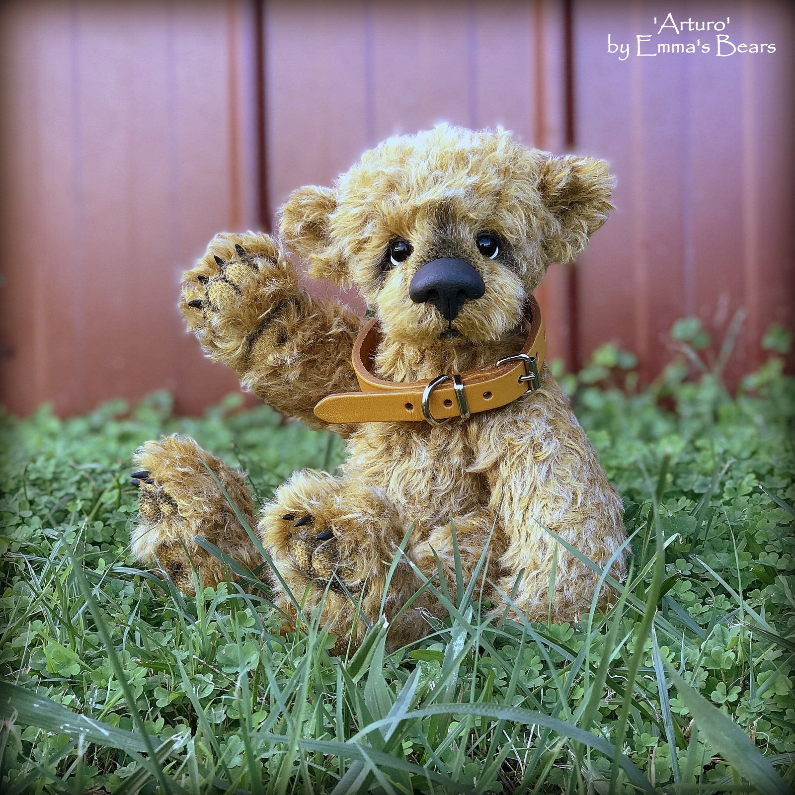 Arturo - 11" mohair/viscose Artist Bear by Emmas Bears - OOAK