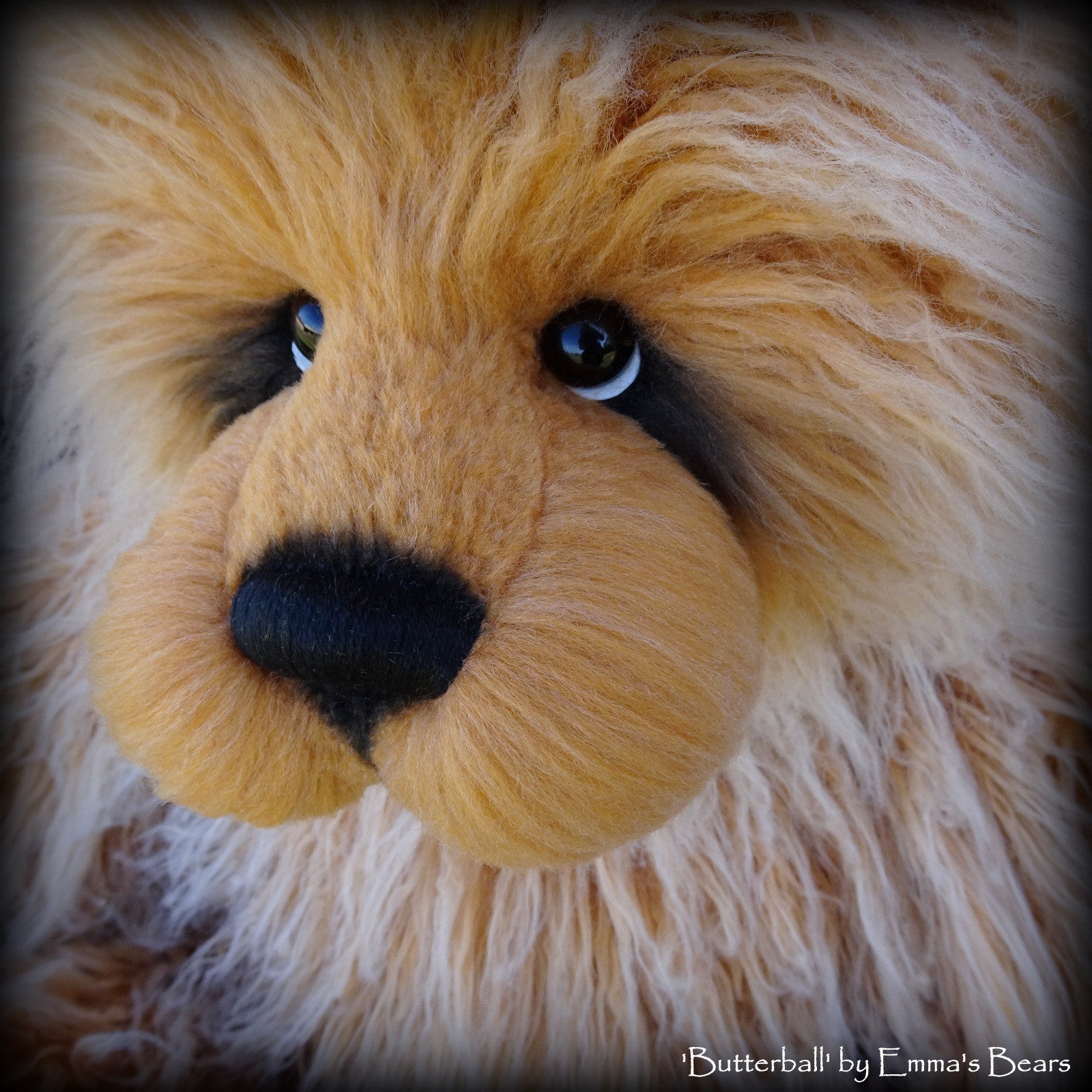 Butterball - 33in Faux Fur Artist Bear by Emmas Bears - OOAK