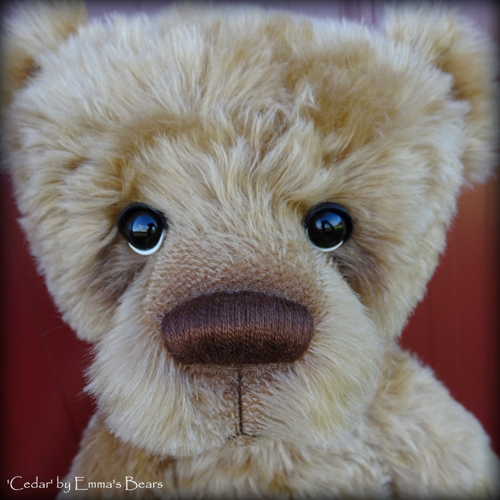 Cedar - 23IN gold mohair bear by Emmas Bears - OOAK