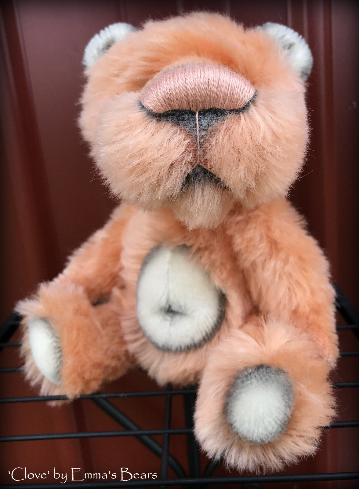 Clove - 9in Brand NEW mohair artist bear by Emmas Bears - OOAK