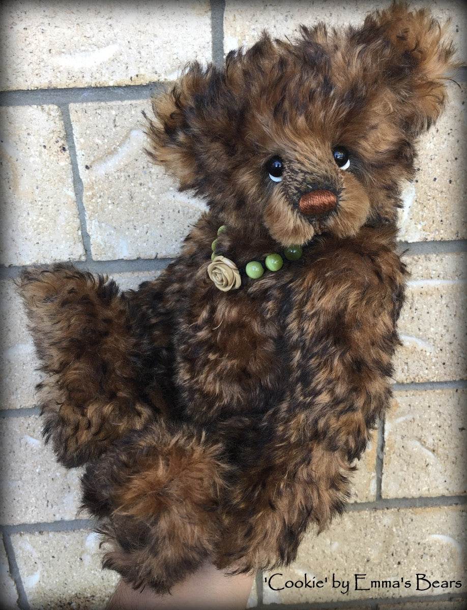 Cookie - 13" kid mohair artist bear  - OOAK by Emma's Bears