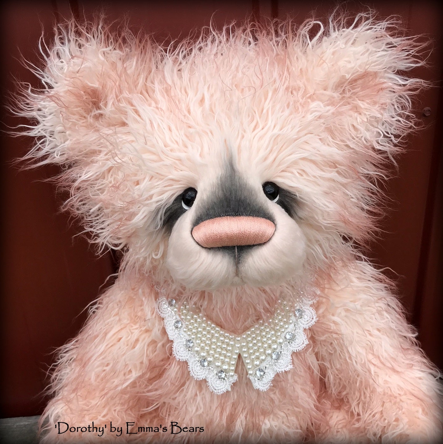 Dorothy 28in Faux Fur Artist Bear by Emmas Bears OOAK