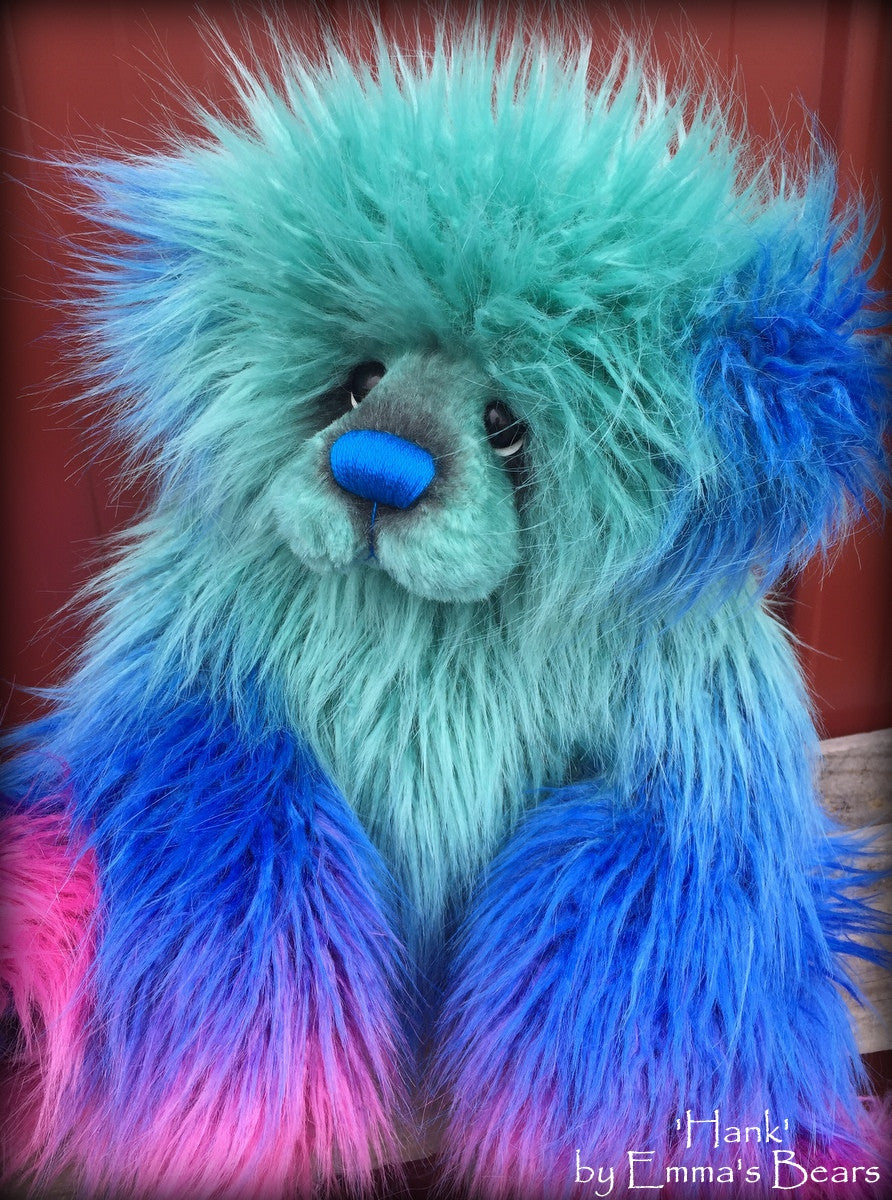 Hank - 21IN faux fur bear by Emmas Bears - OOAK