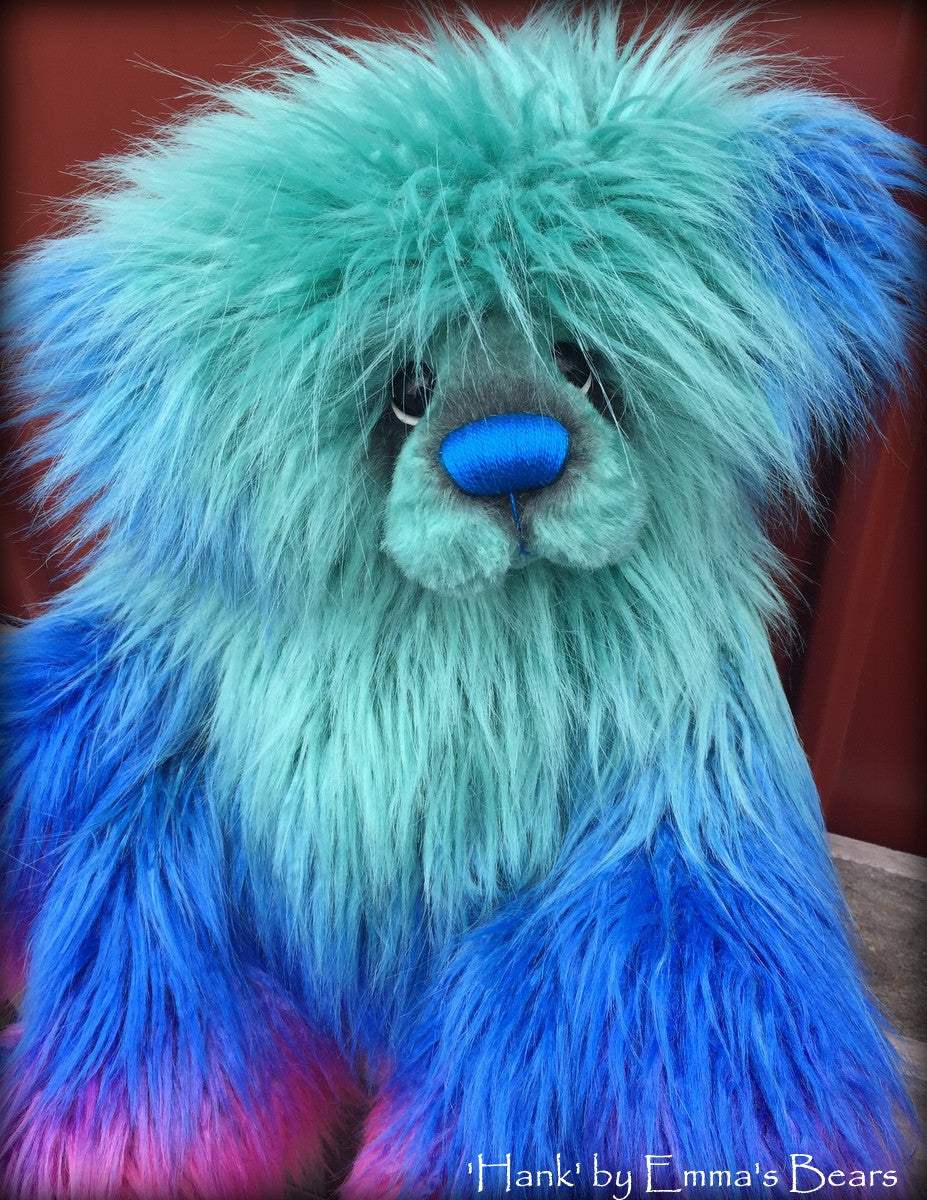 Hank - 21IN faux fur bear by Emmas Bears - OOAK