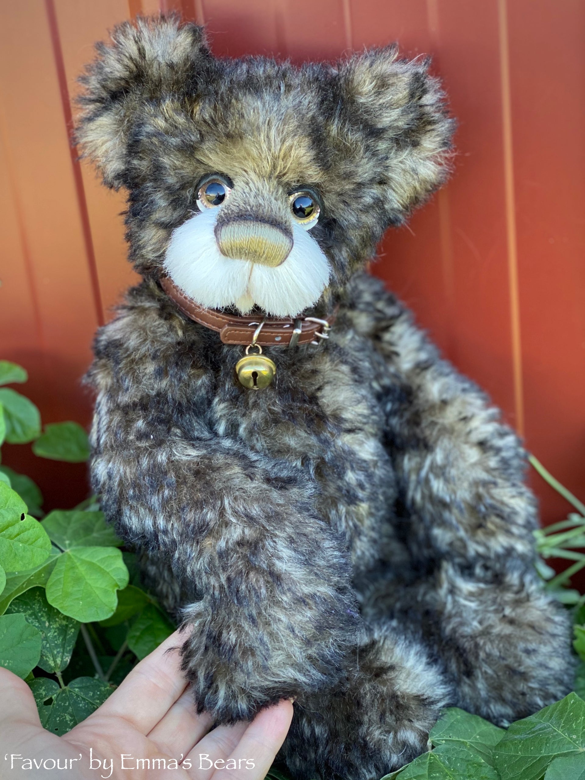 Favour - 14" Tipped Mohair artist bear by Emma's Bears - OOAK