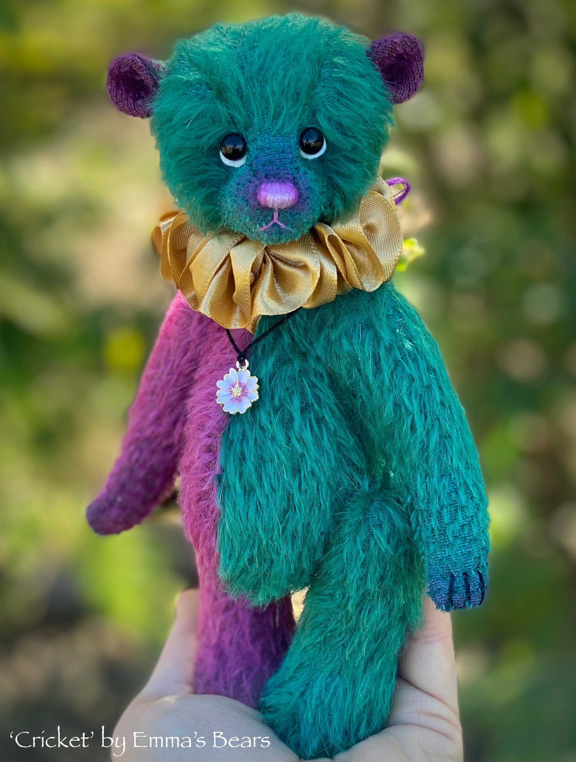 KITS - 8" Cricket Mohair Artist Bear by Emmas Bears