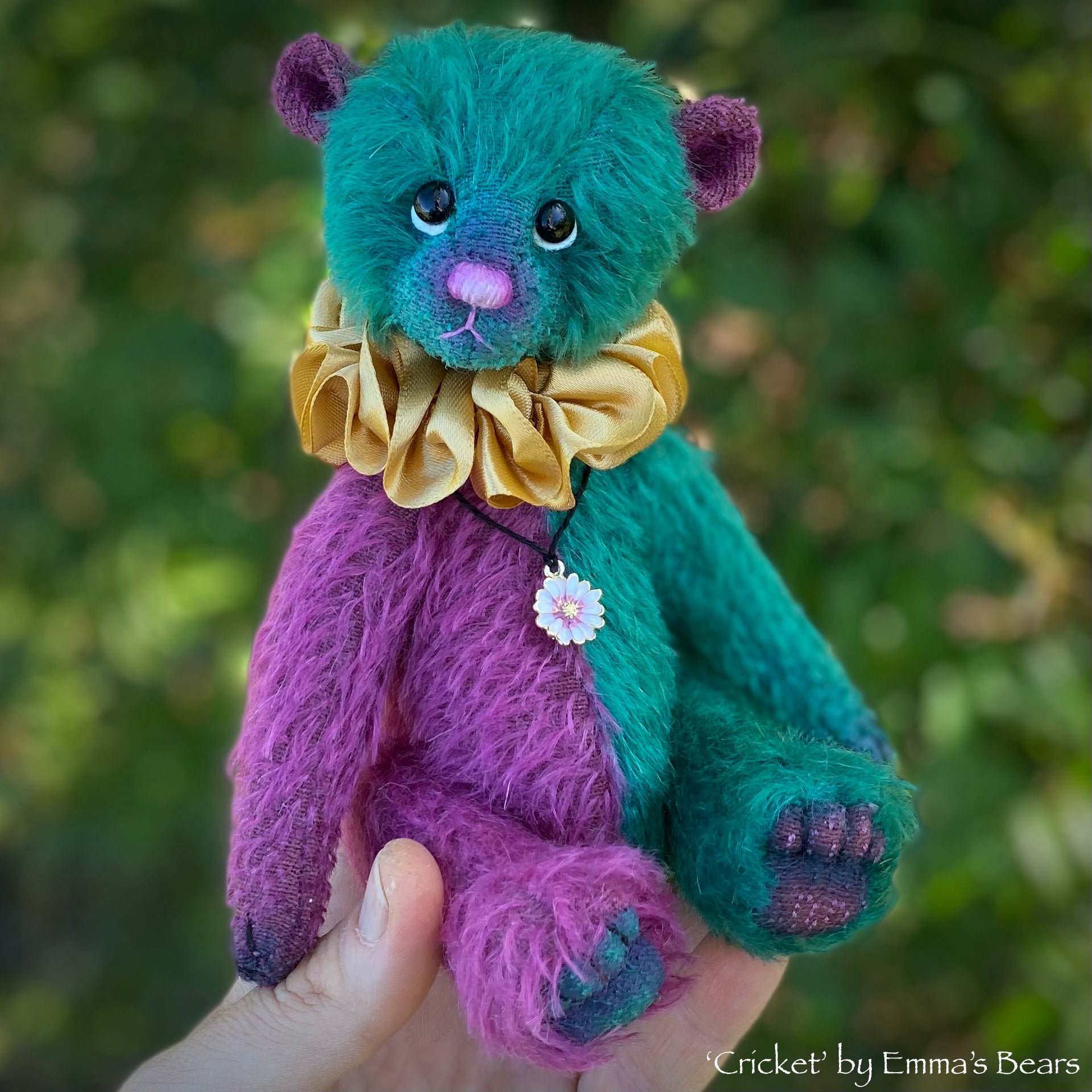 KITS - 8" Cricket Mohair Artist Bear by Emmas Bears