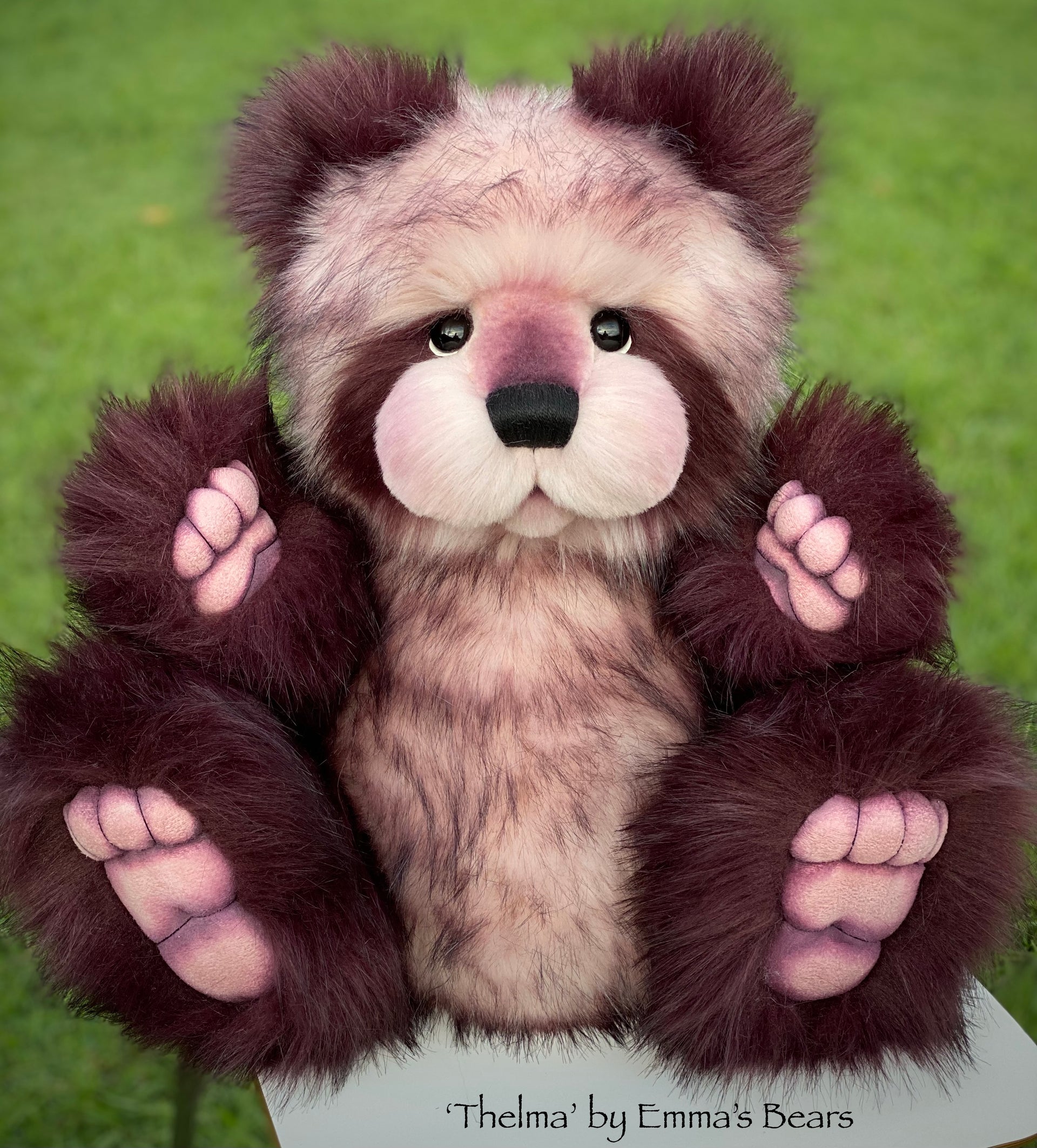 Thelma - 22" faux fur Artist Bear by Emma's Bears - OOAK