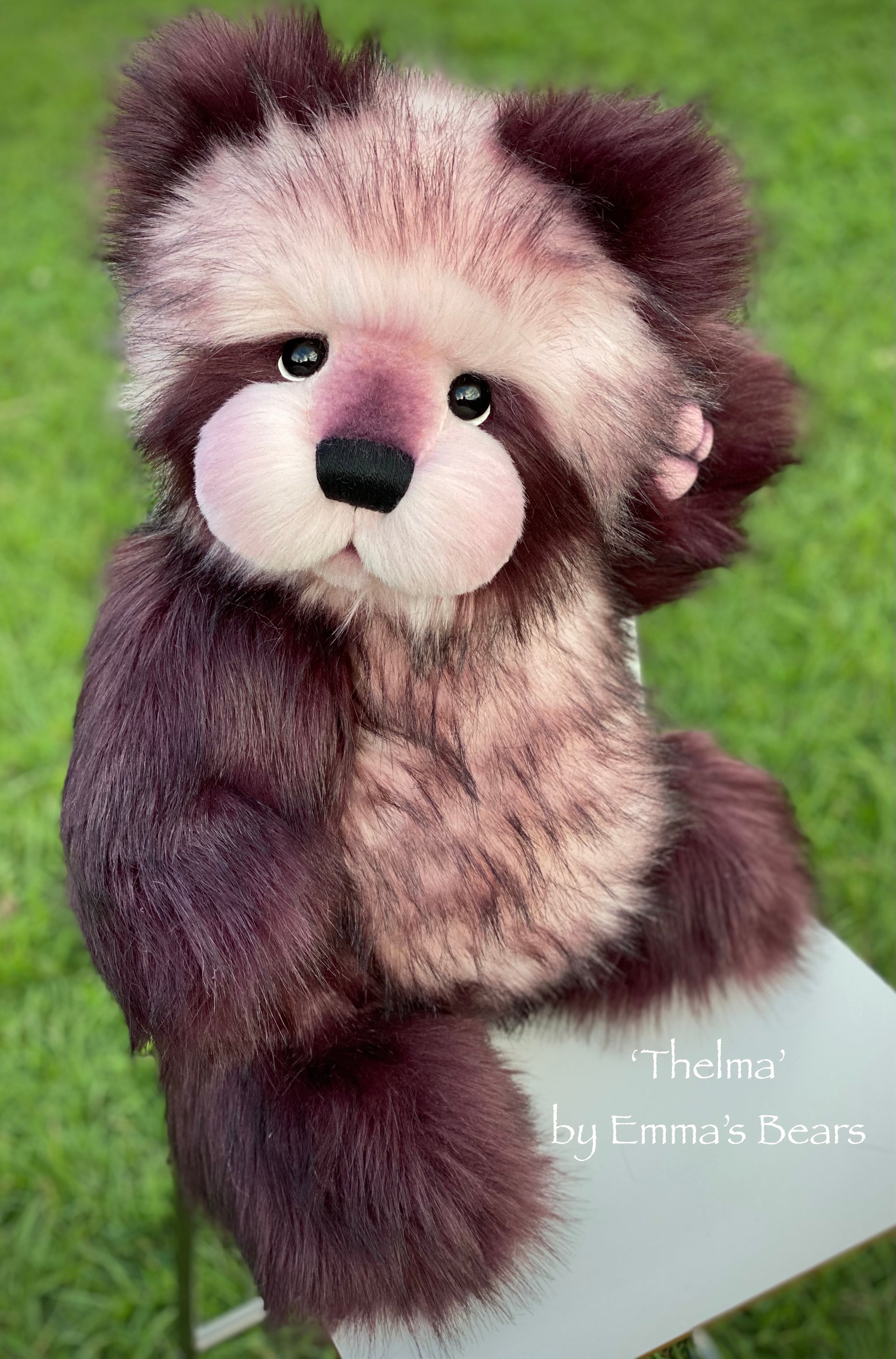 Thelma - 22" faux fur Artist Bear by Emma's Bears - OOAK