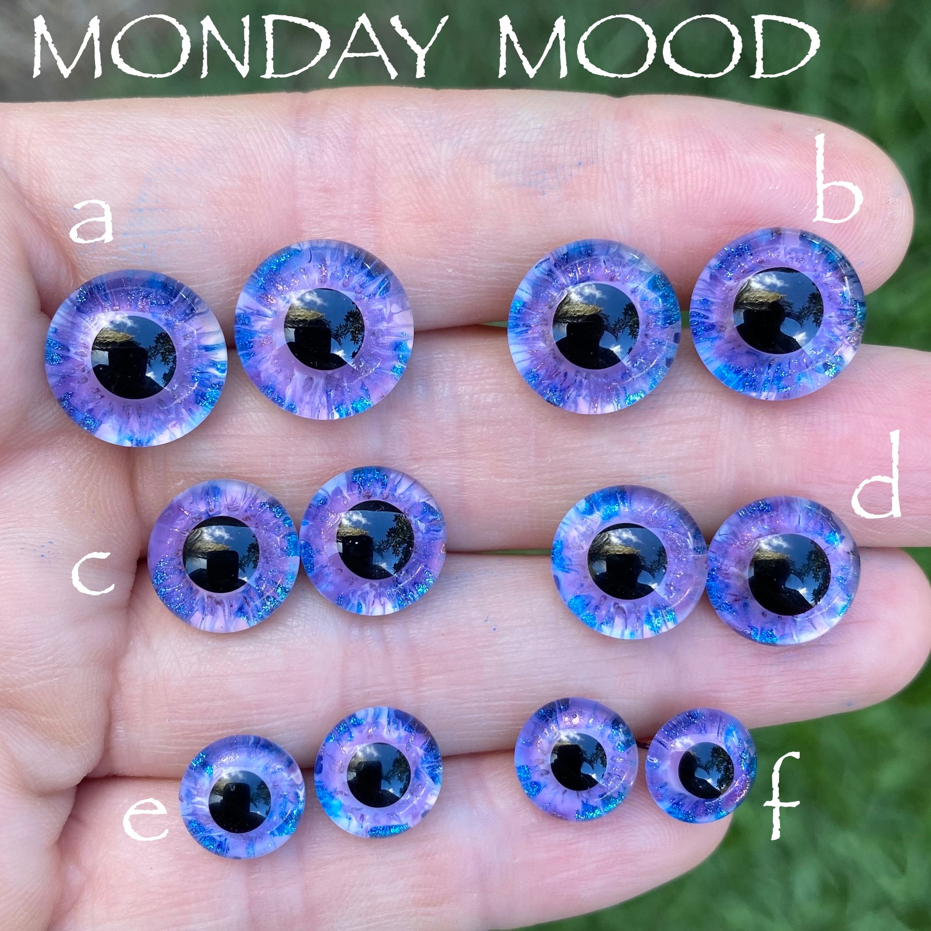 Hand Painted Eyes - Monday Mood