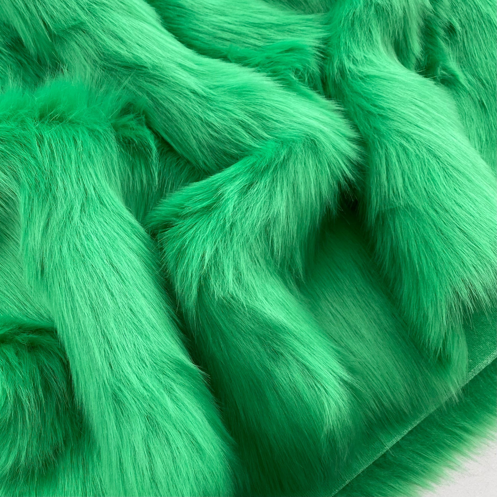 Puppet Green - Luxury Heavy Pile Faux Fur - Late 2022 Range