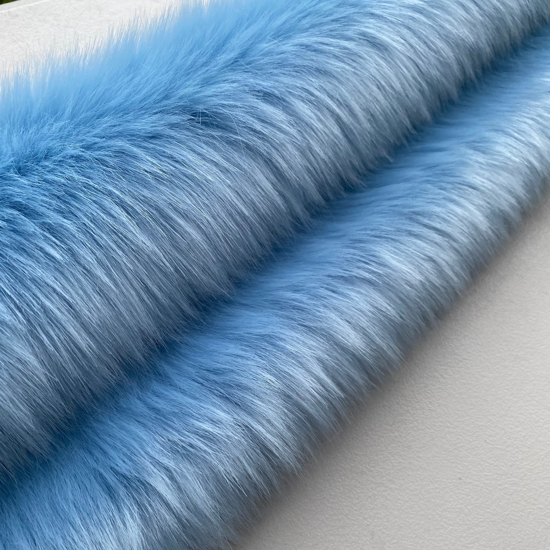 Baby Blue - Luxury Heavy Pile Faux Fur - Late 2022 Range