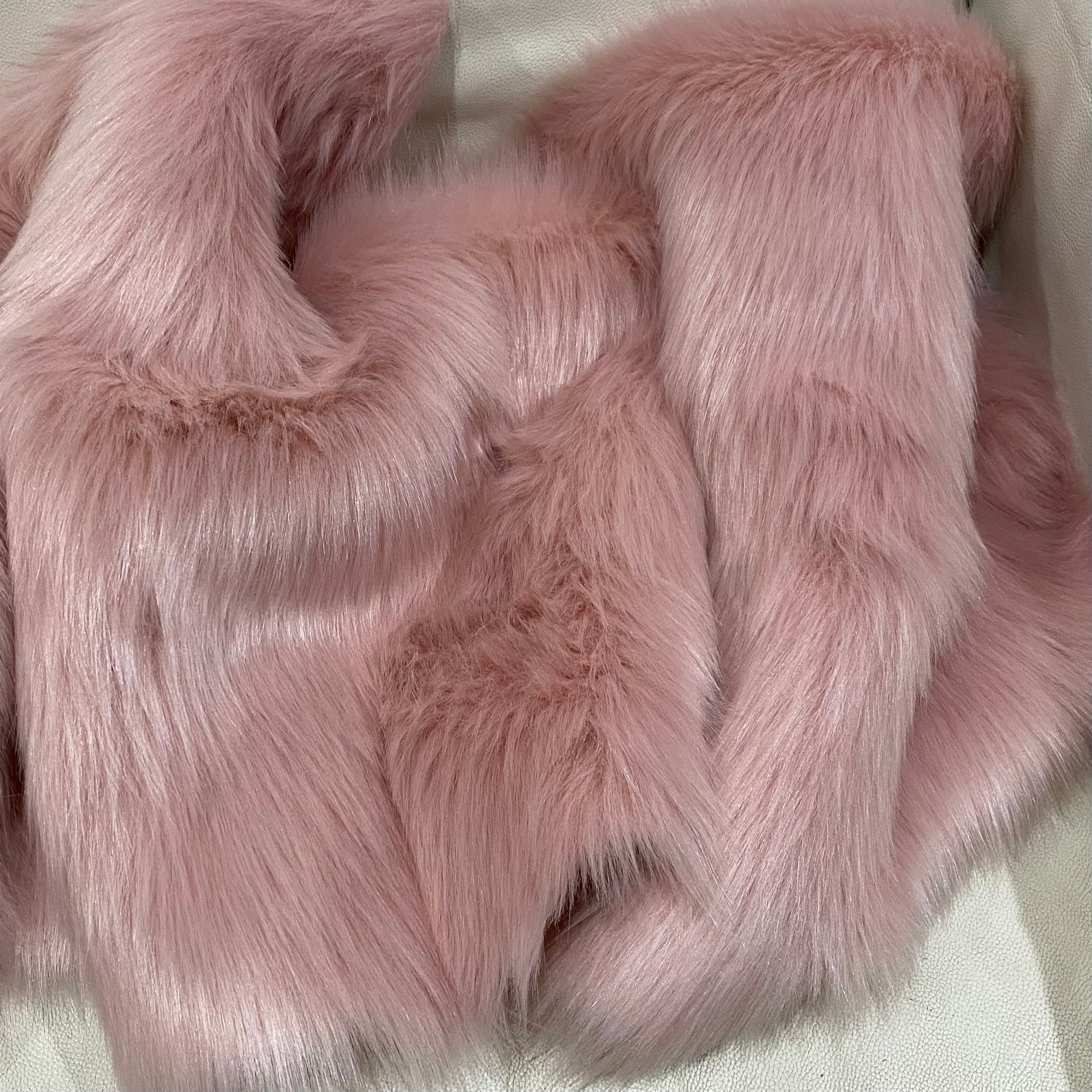 Bridal Pink - Luxury Heavy Pile Faux Fur - Late 2022 Range