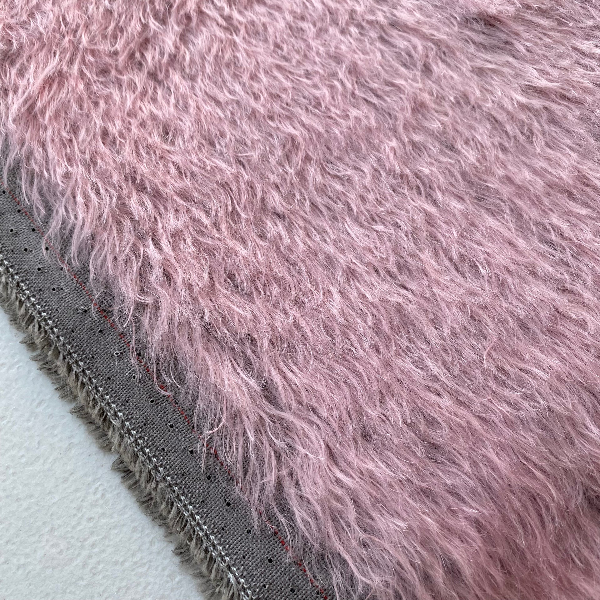 LIMITED Blush Pink - 20mm Straight Mohair