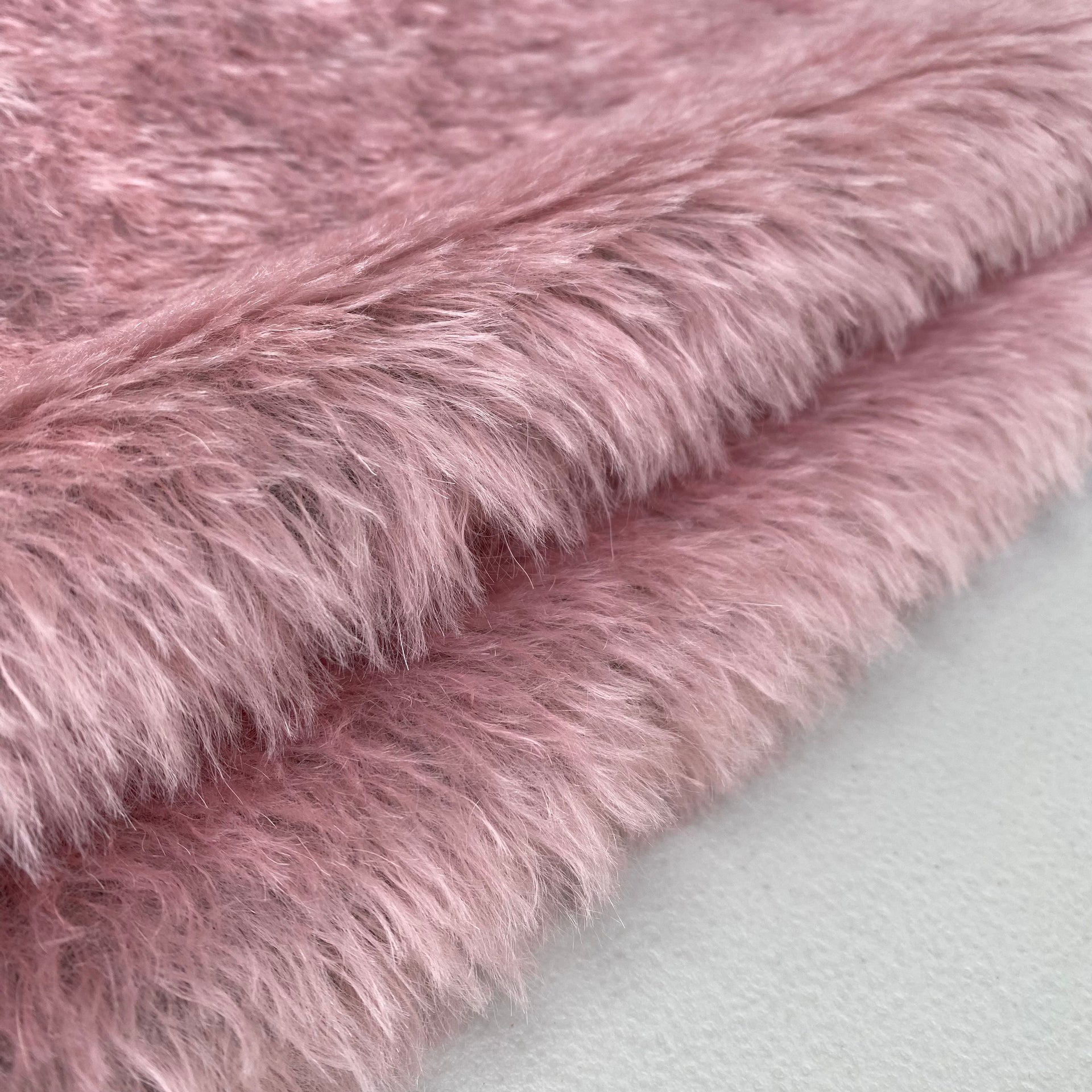 LIMITED Blush Pink - 20mm Straight Mohair