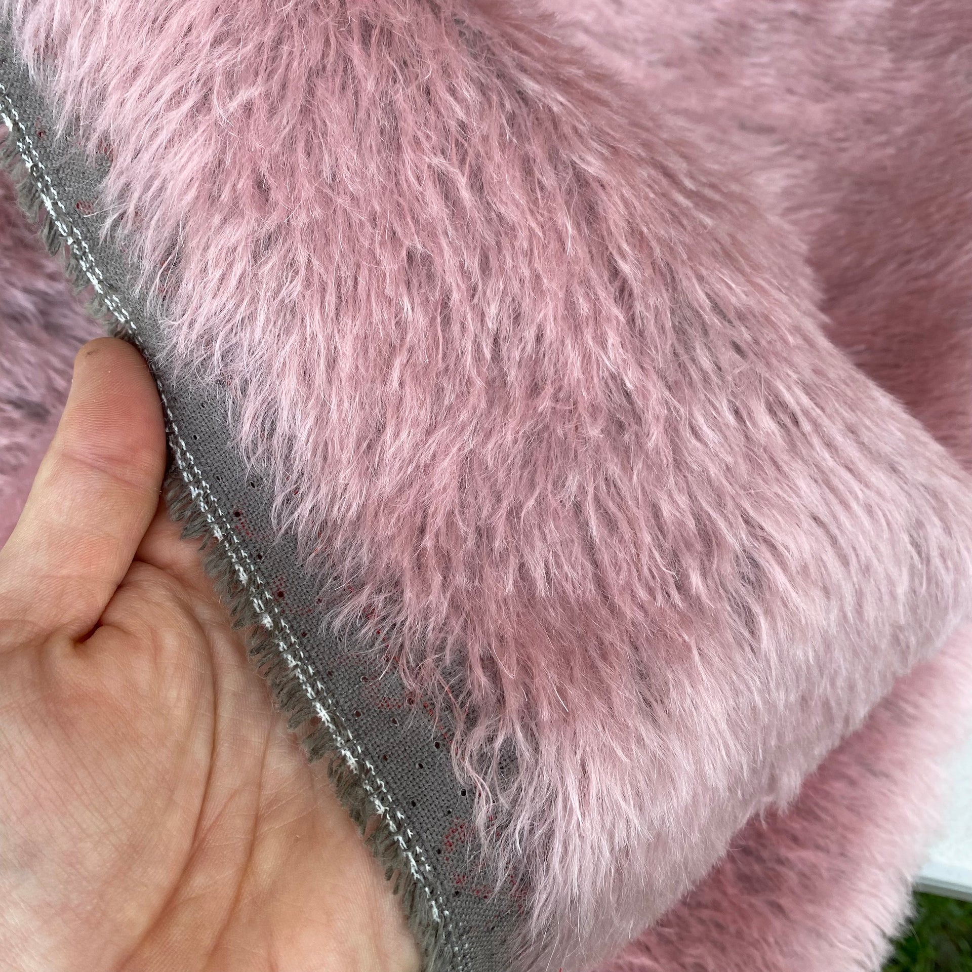 LIMITED Blush Pink - 20mm Straight Mohair