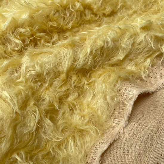 LIMITED Butter Shaggy - 38mm Distressed Mohair