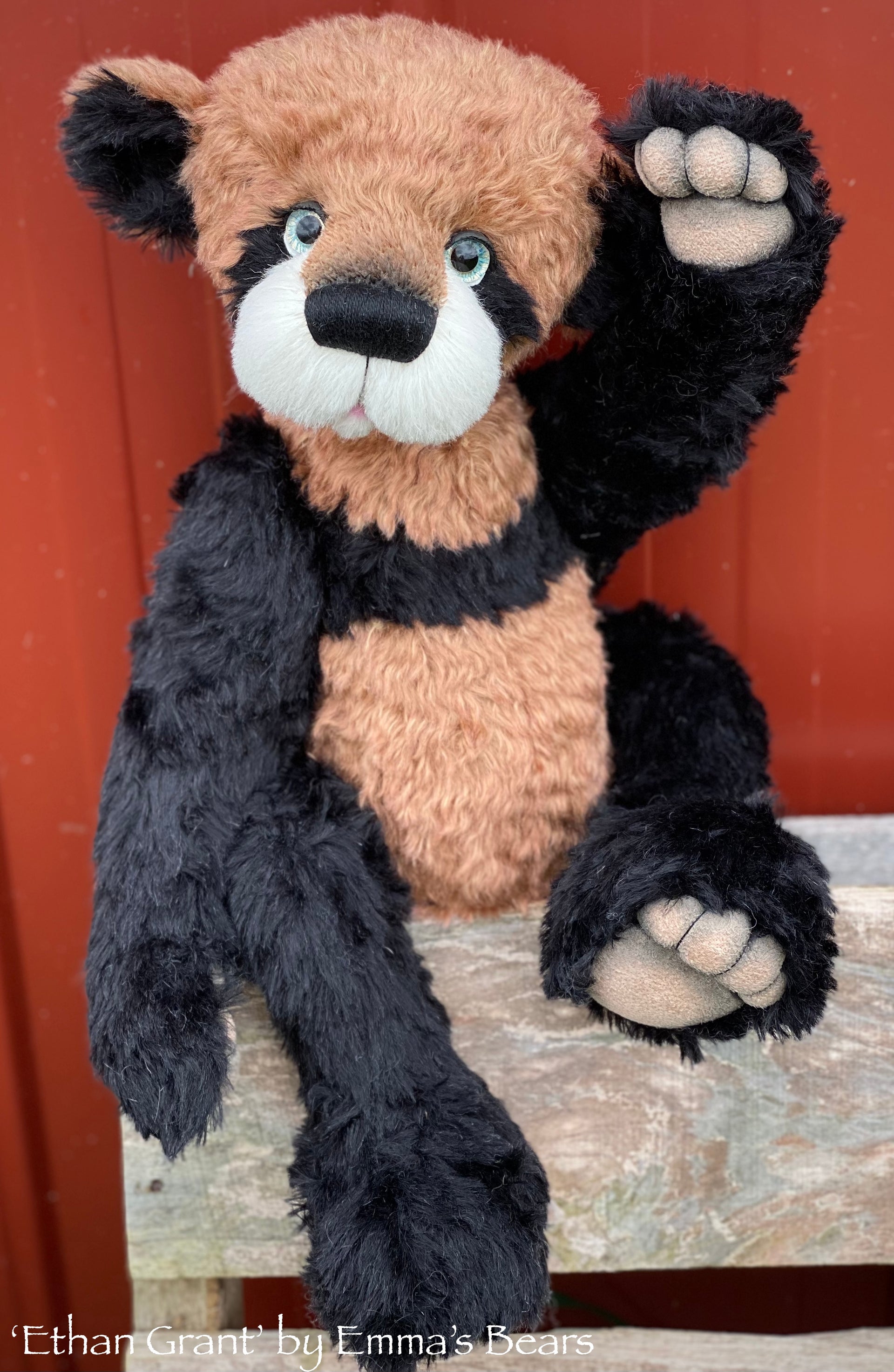 Ethan Grant - 21" Mohair Toddler Artist Bear by Emma's Bears - OOAK