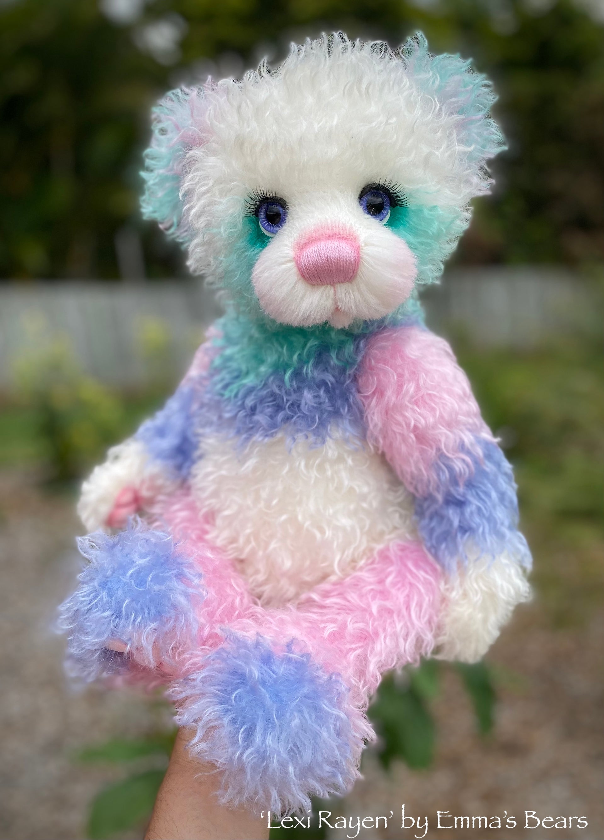 Lexi Rayen - 18" Mohair Artist Baby Bear by Emma's Bears - OOAK