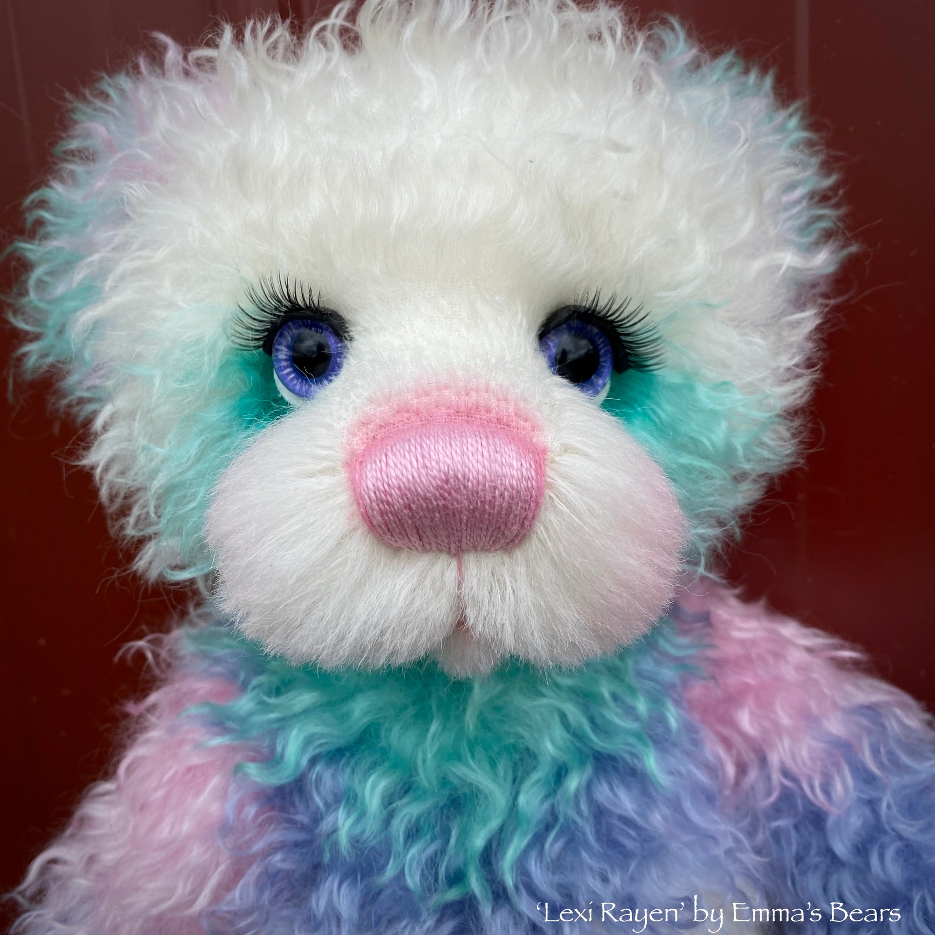 Lexi Rayen - 18" Mohair Artist Baby Bear by Emma's Bears - OOAK