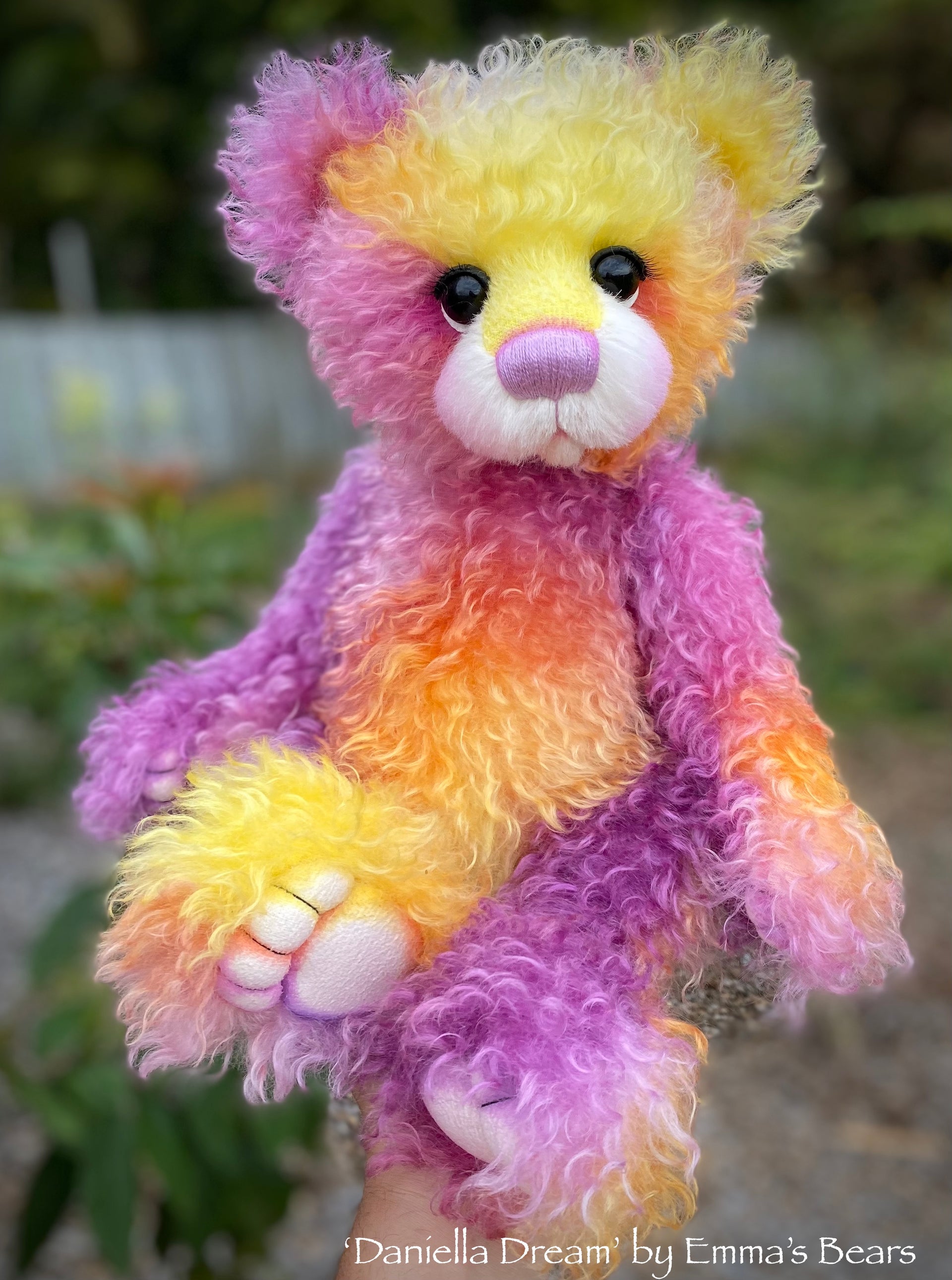 Daniella Dream - 19" Mohair Artist Baby Bear by Emma's Bears - OOAK