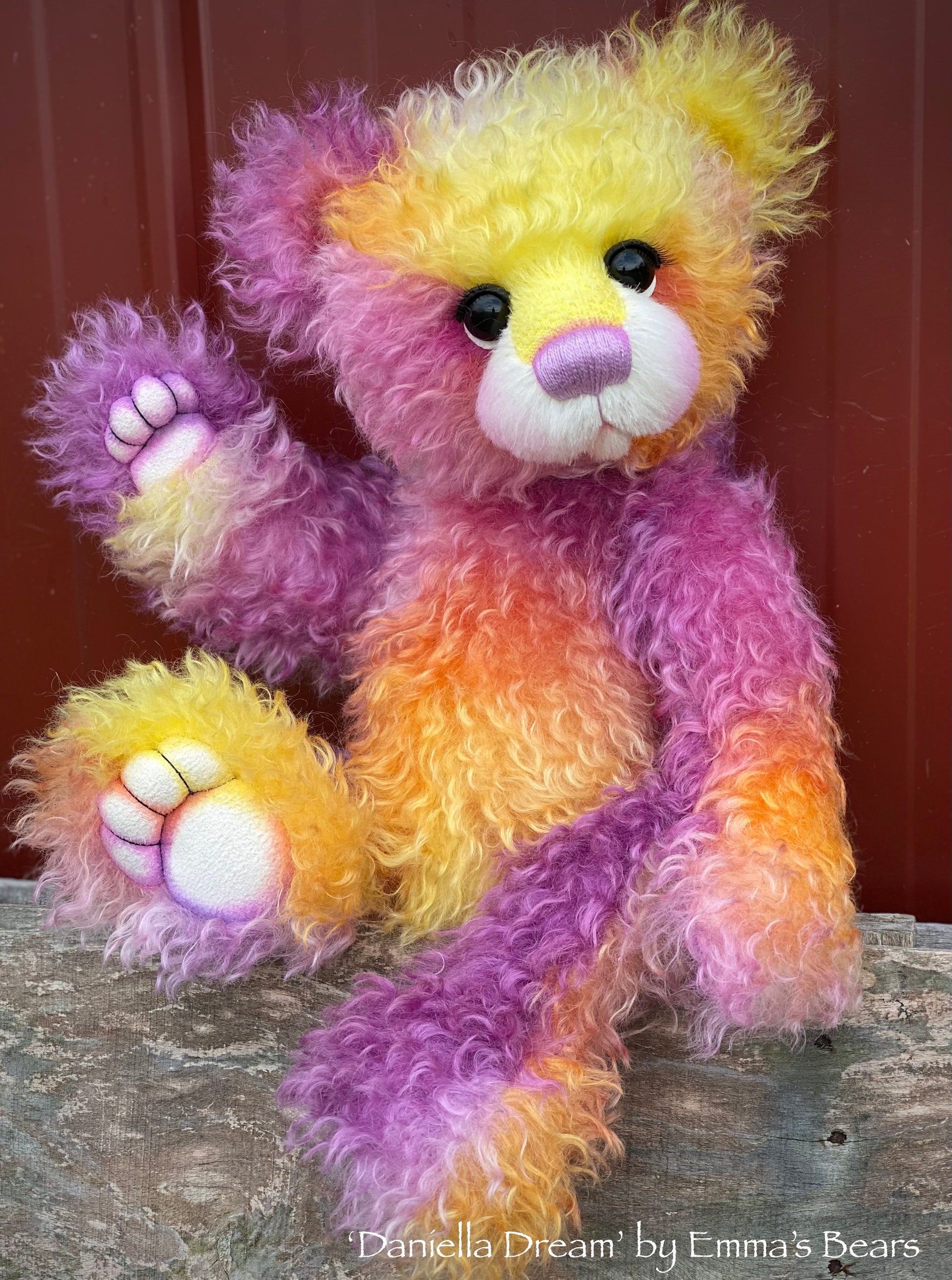 Daniella Dream - 19" Mohair Artist Baby Bear by Emma's Bears - OOAK