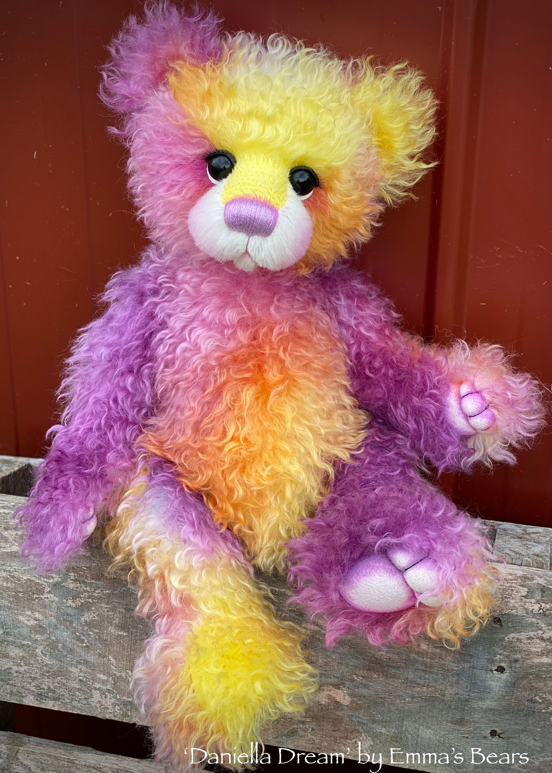 Daniella Dream - 19" Mohair Artist Baby Bear by Emma's Bears - OOAK