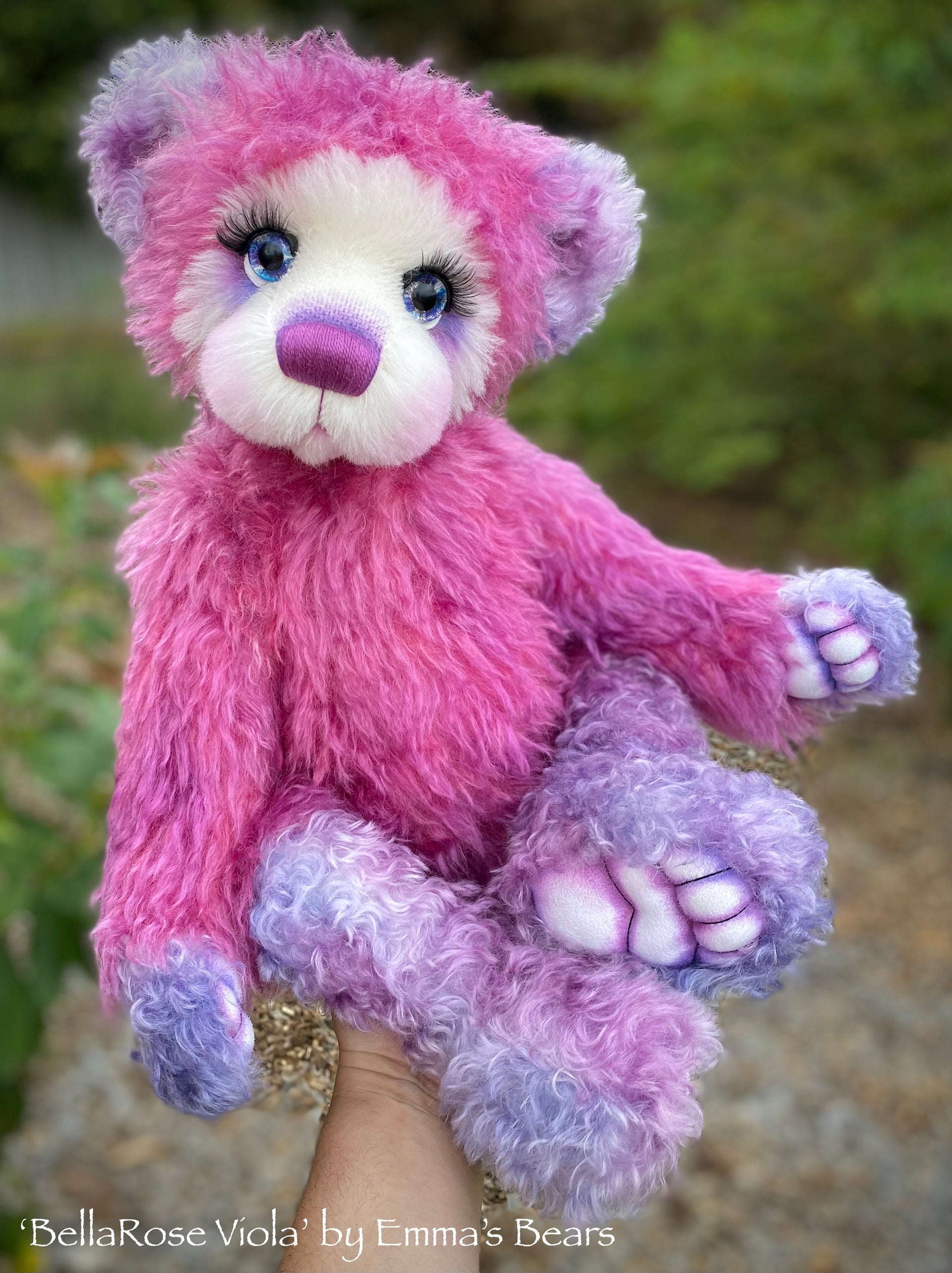 BellaRose Viola - 21" Mohair Toddler Artist Bear by Emma's Bears - OOAK