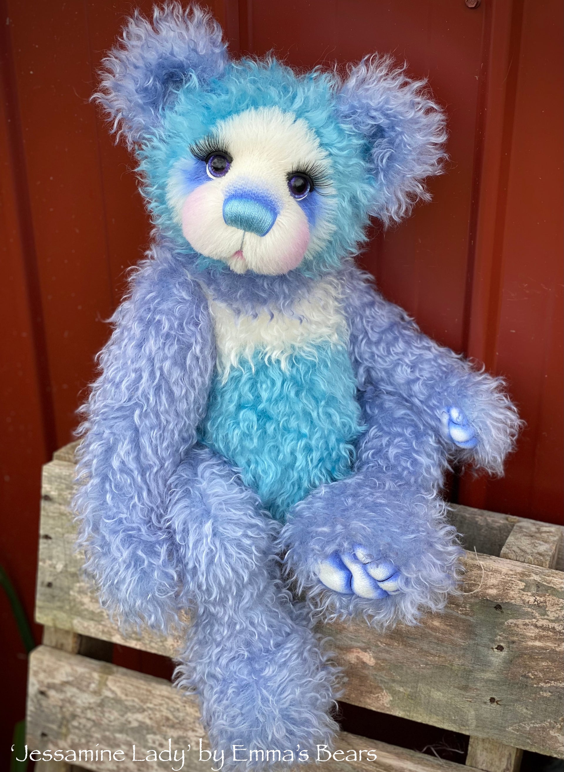 Jessamine Lady - 21" Mohair Toddler Artist Bear by Emma's Bears - OOAK