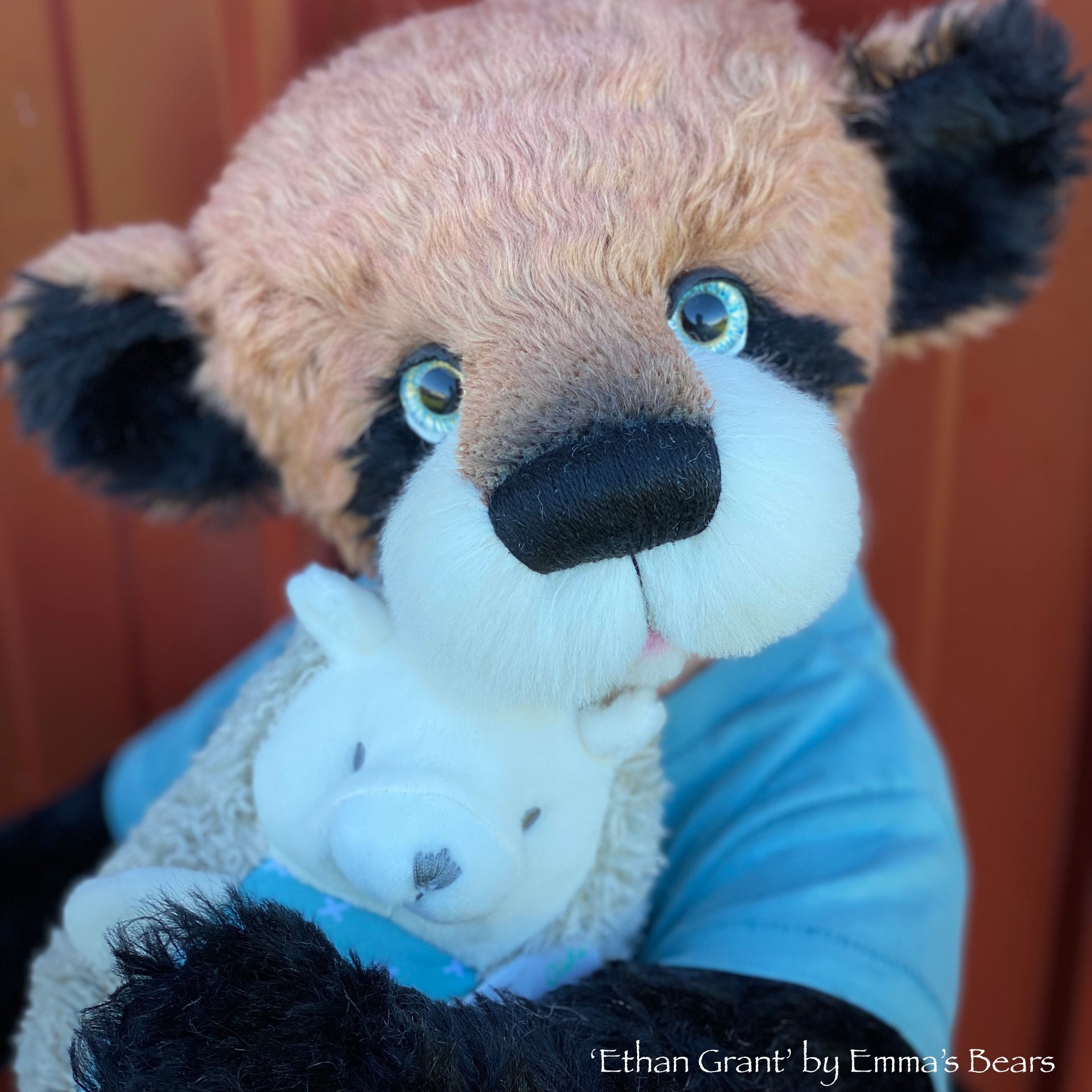 Ethan Grant - 21" Mohair Toddler Artist Bear by Emma's Bears - OOAK