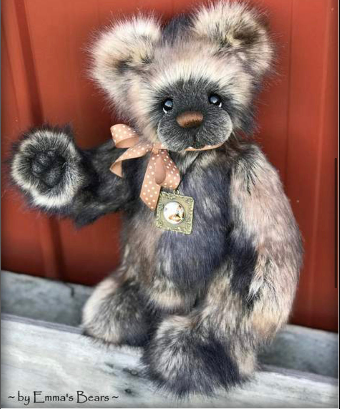 KITS - 13" jointed teddy using Emma's Bears FREE pattern - choose your own fur