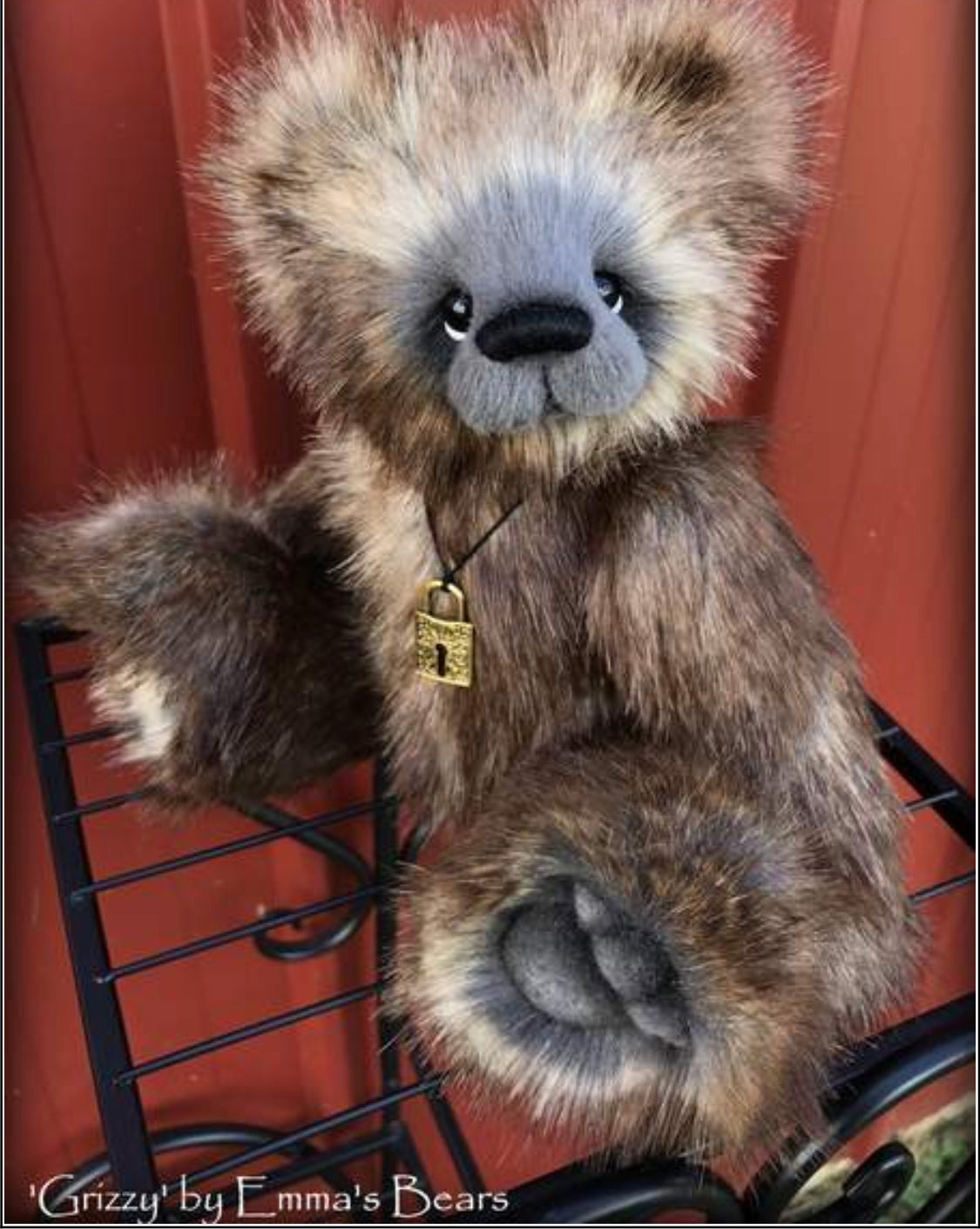 KITS - 13" jointed teddy using Emma's Bears FREE pattern - choose your own fur