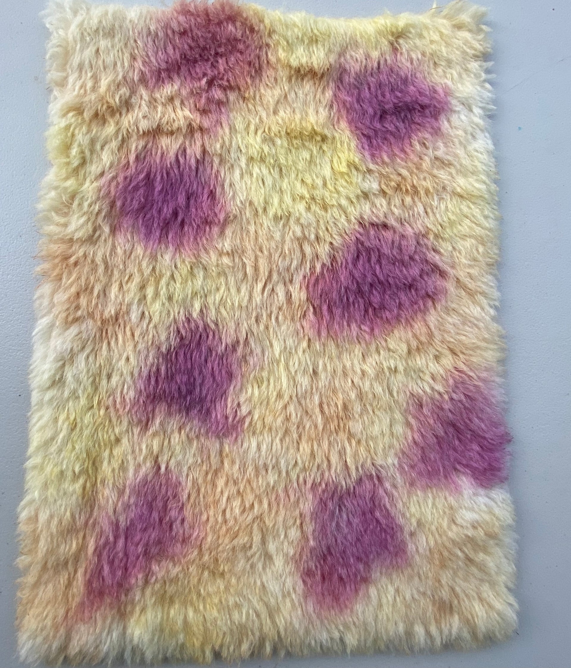 Long Alpaca - Hand Dyed Summer Fruits - Fat 1/8m - NOV051