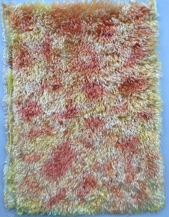 Medium String Mohair - Hand Dyed Caramel Popcorn - Fat 1/8m - NOV060