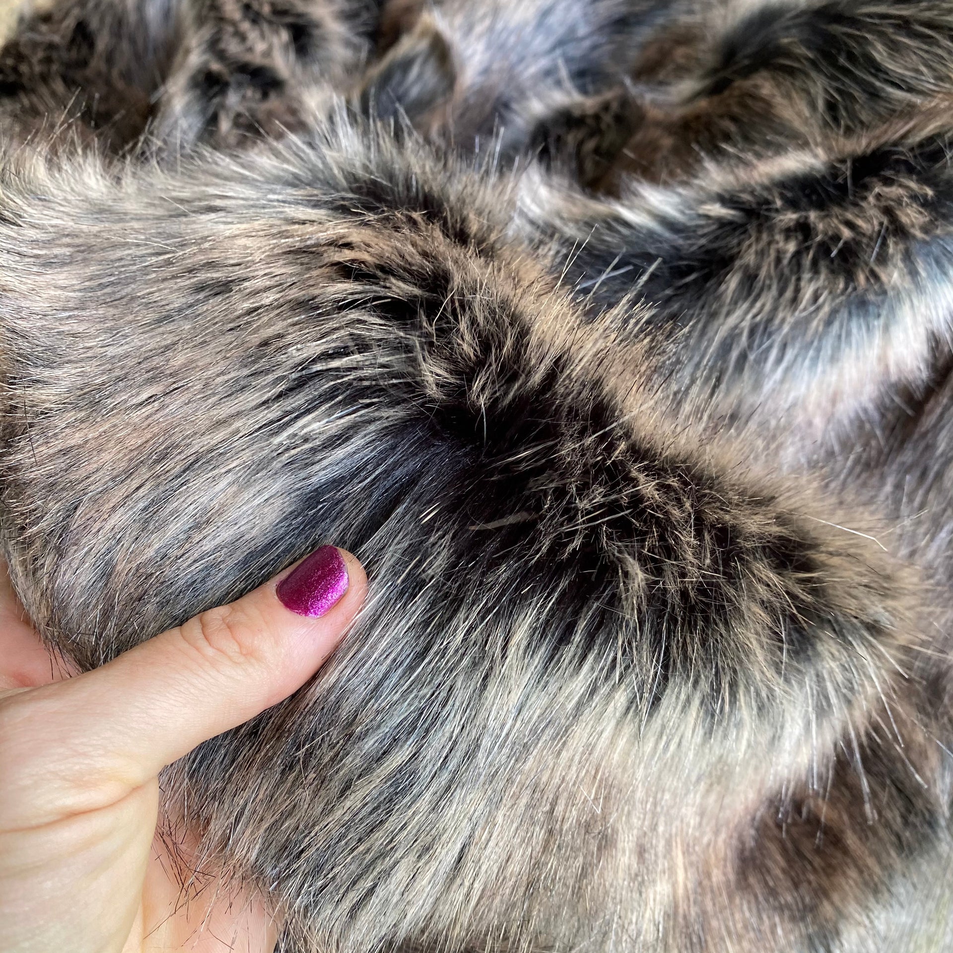 KIT - 18" Bubblemist faux fur Bear