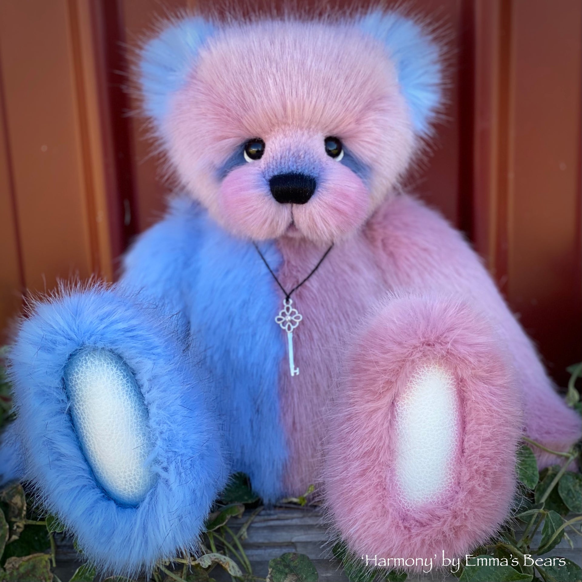 Harmony - 14" Faux Fur artist bear by Emmas Bears - OOAK