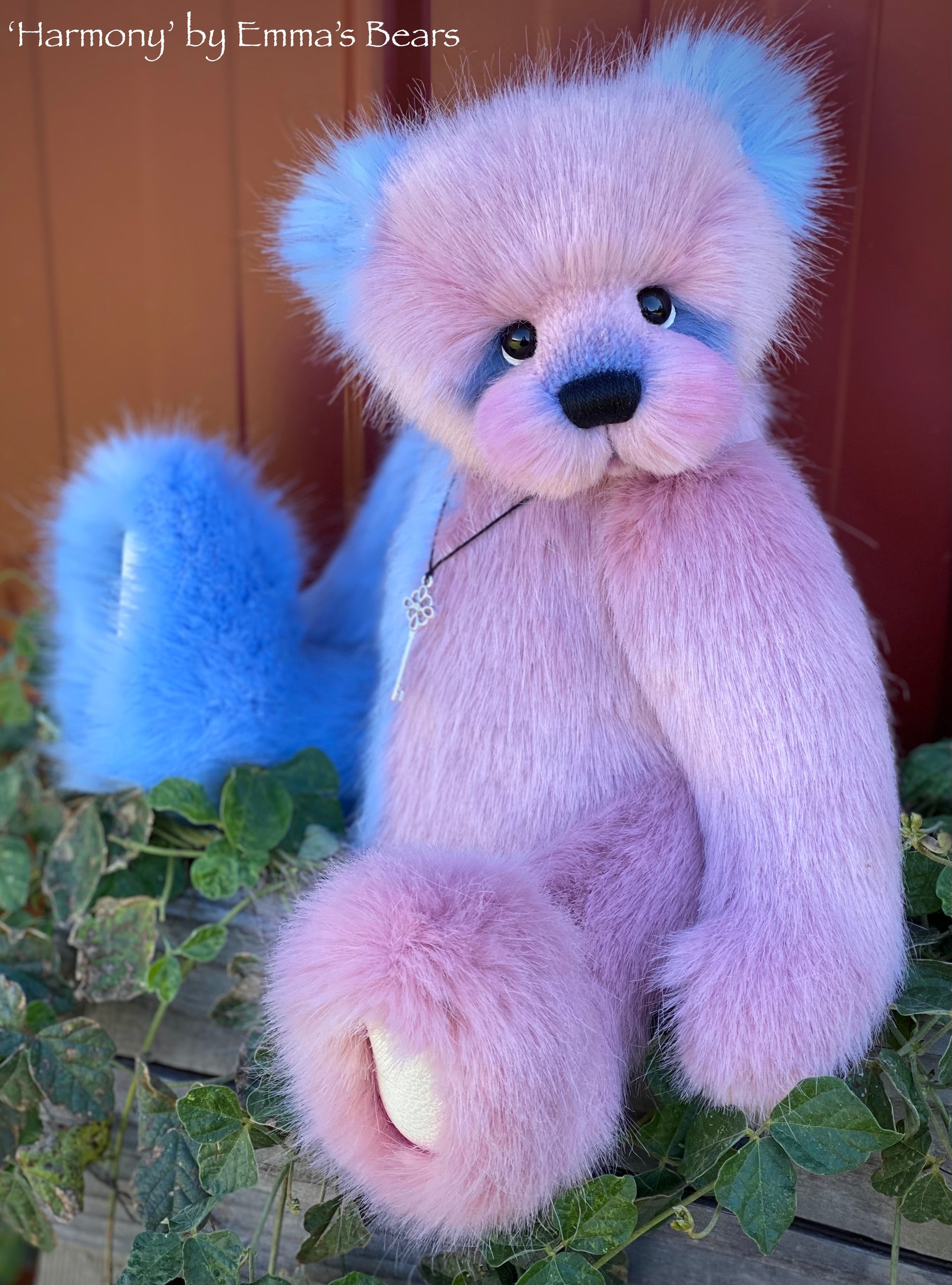 Harmony - 14" Faux Fur artist bear by Emmas Bears - OOAK