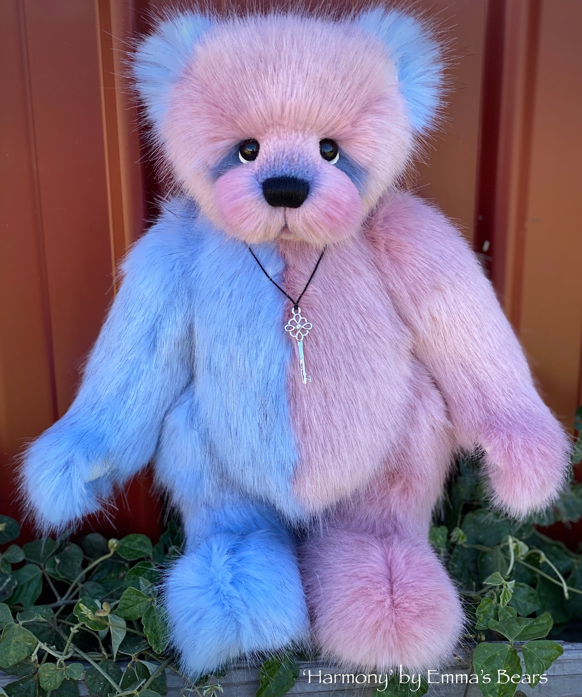 Harmony - 14" Faux Fur artist bear by Emmas Bears - OOAK