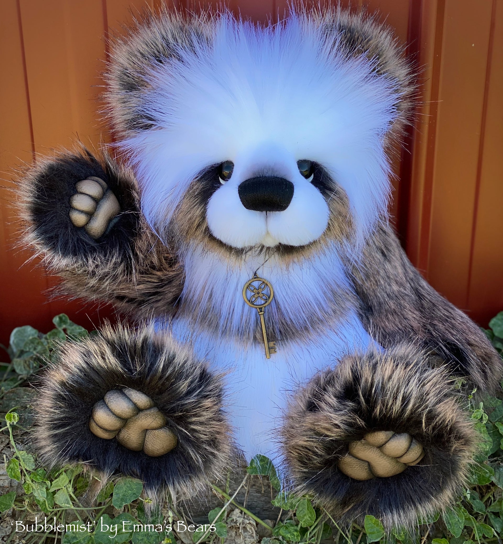 KIT - 18" Bubblemist faux fur Bear