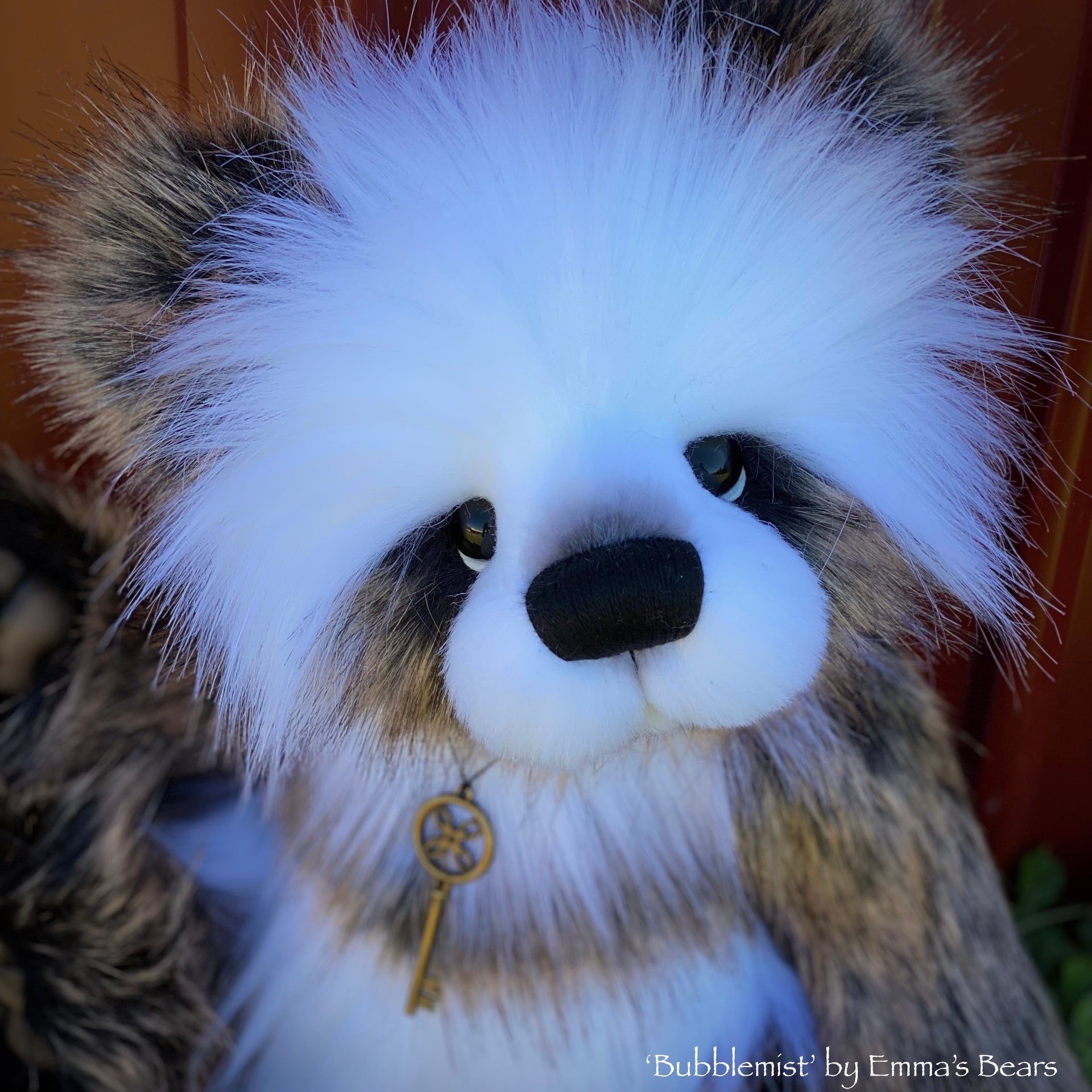 Bubblemist - 18" Artist Bear by Emma's Bears - OOAK