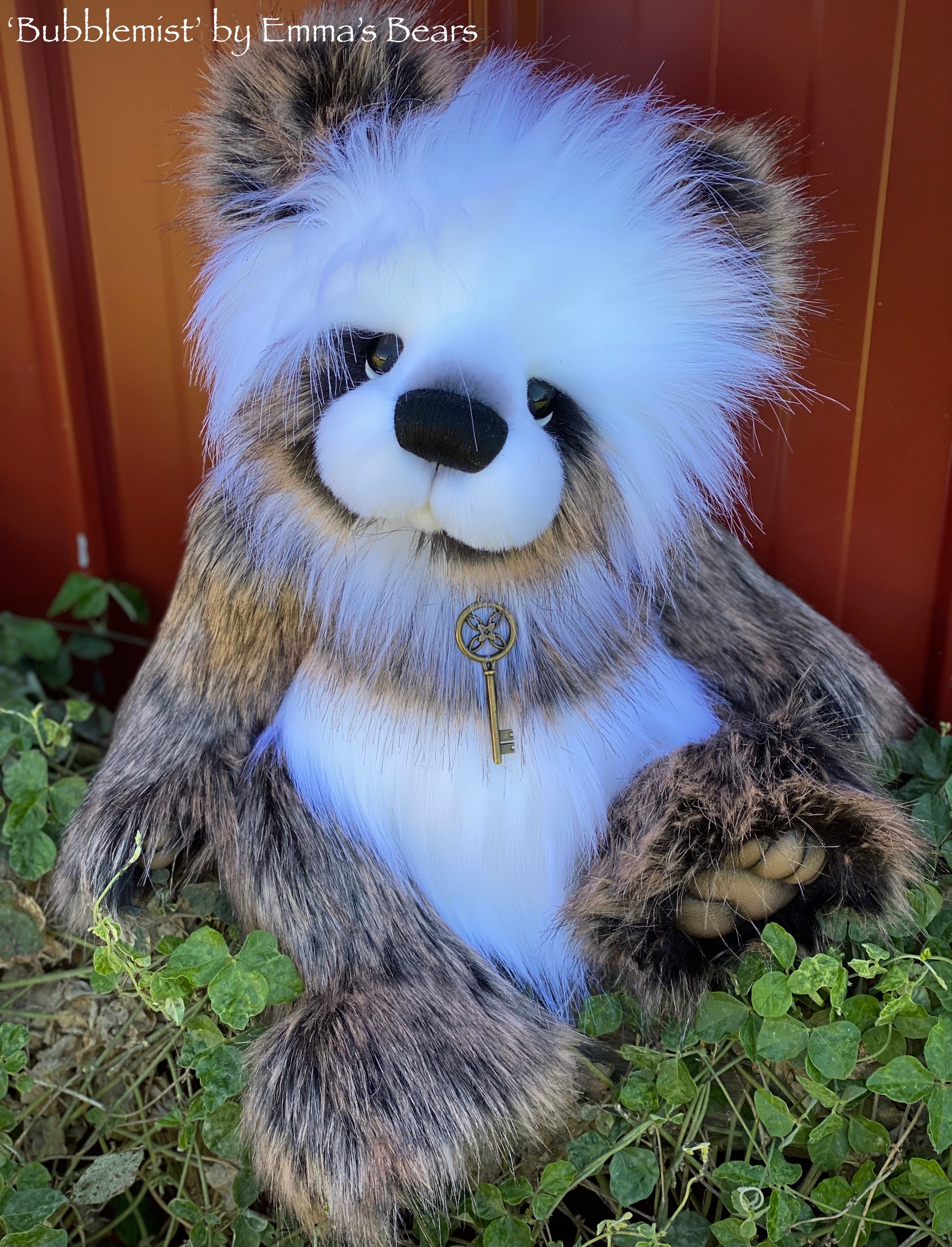 KIT - 18" Bubblemist faux fur Bear