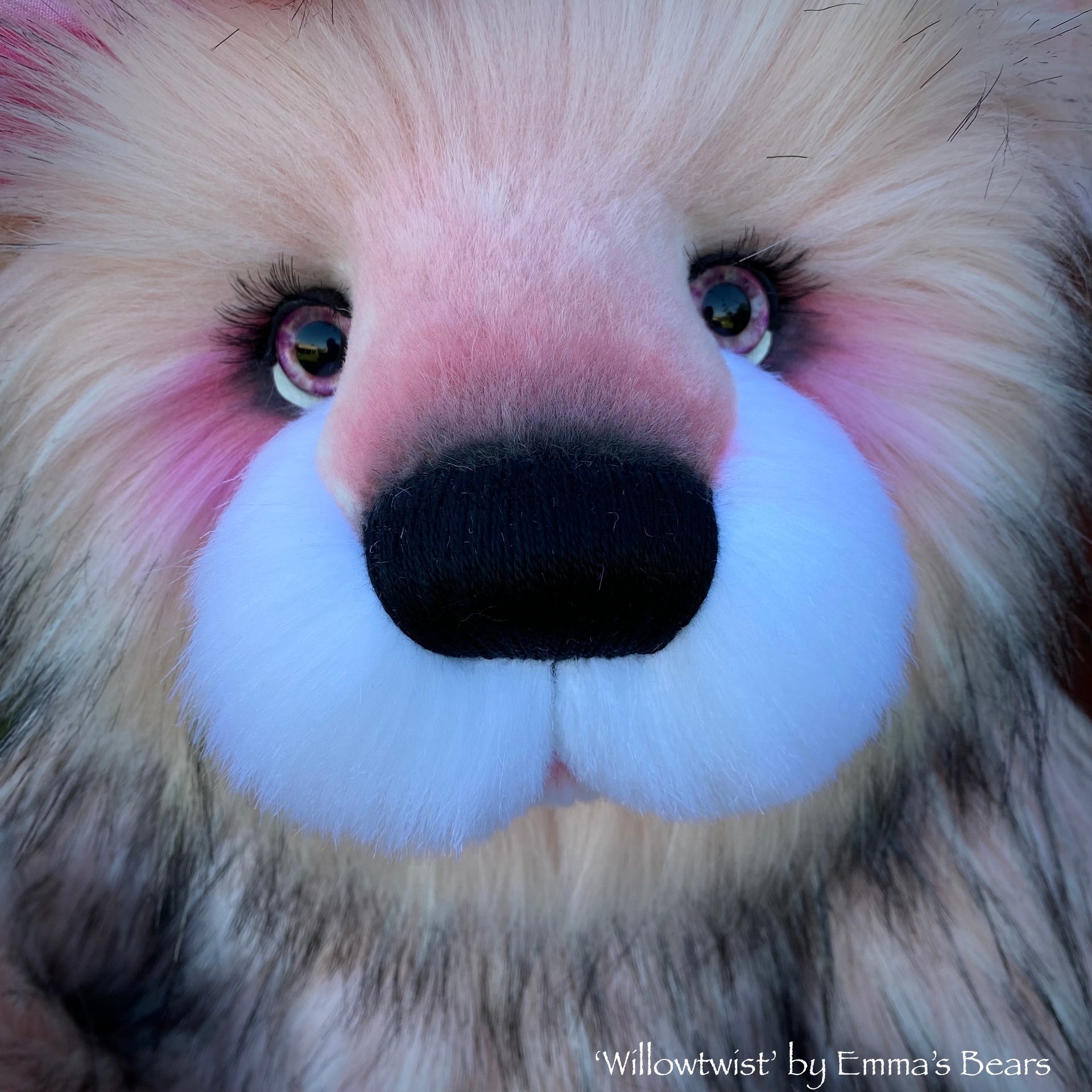 Willowtwist - 23" Faux Fur Artist Bear by Emma's Bears - OOAK