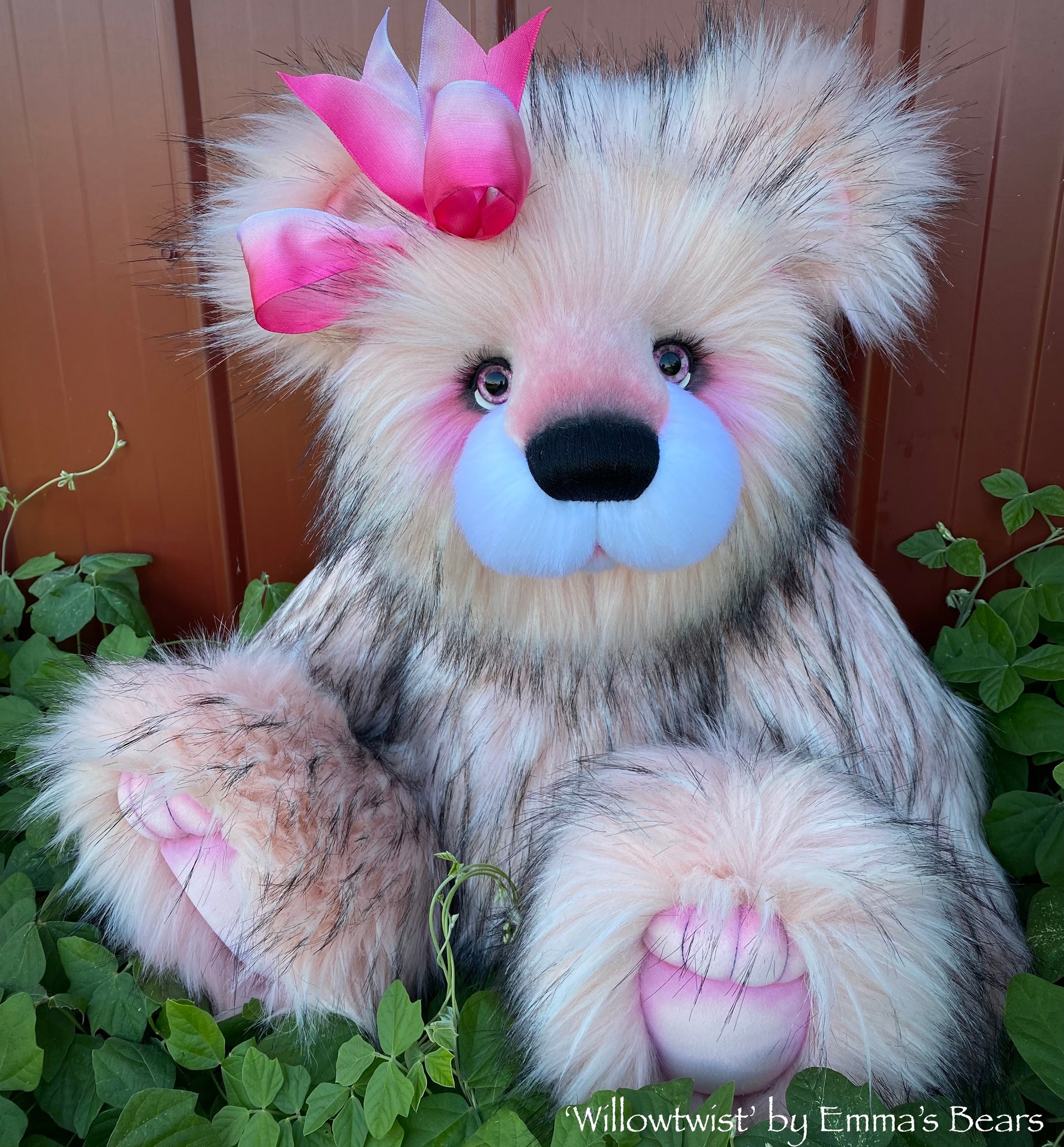 Willowtwist - 23" Faux Fur Artist Bear by Emma's Bears - OOAK